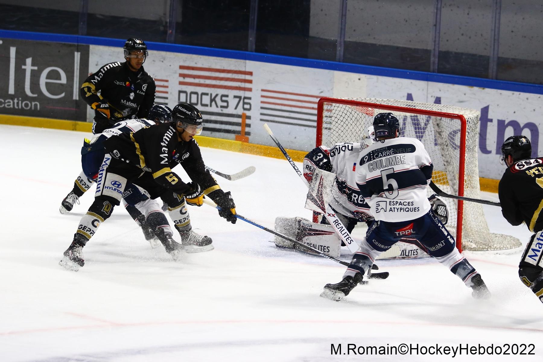 Photo hockey match Rouen - Angers 