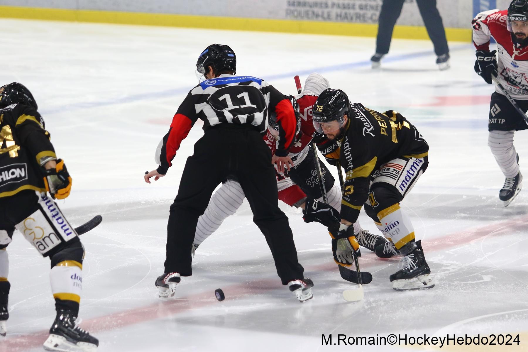 Photo hockey match Rouen - Bordeaux