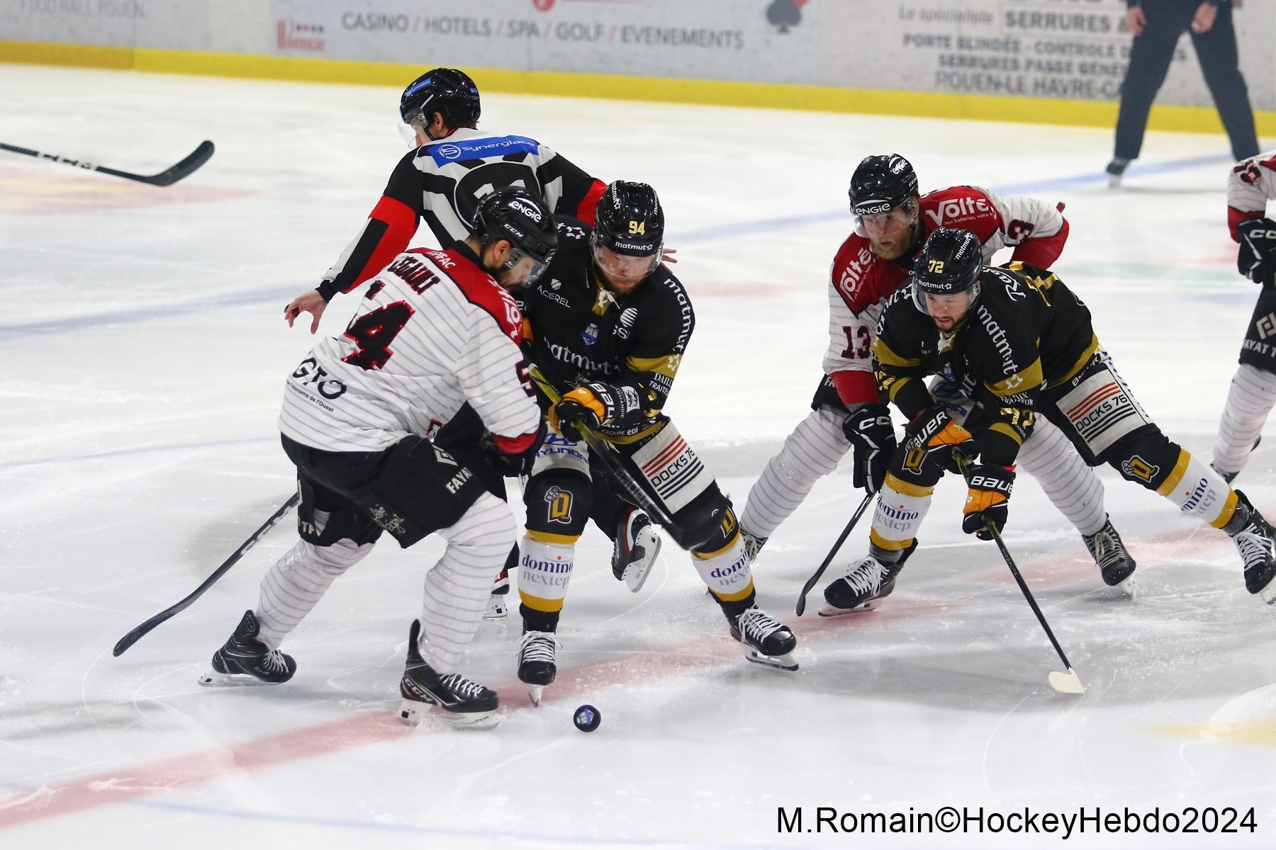 Photo hockey match Rouen - Bordeaux