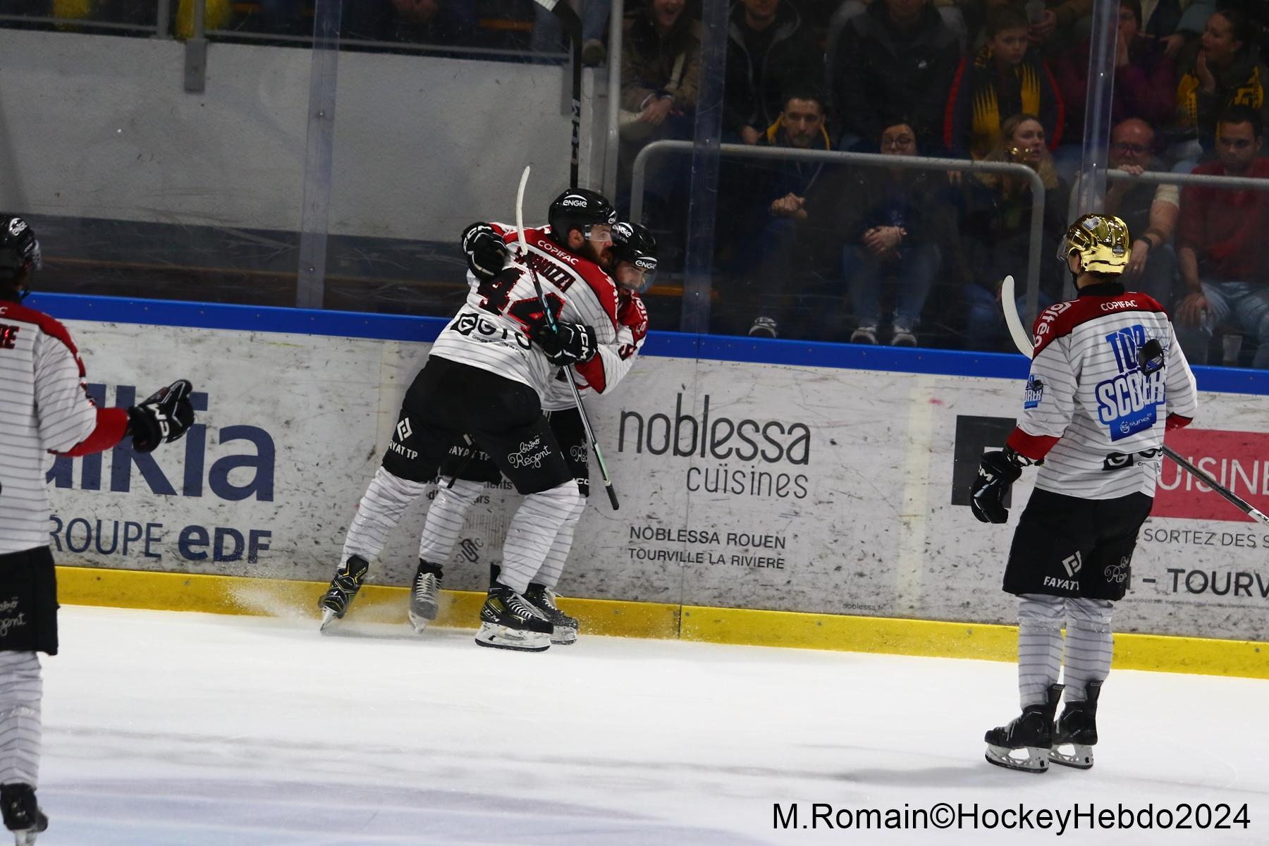 Photo hockey match Rouen - Bordeaux