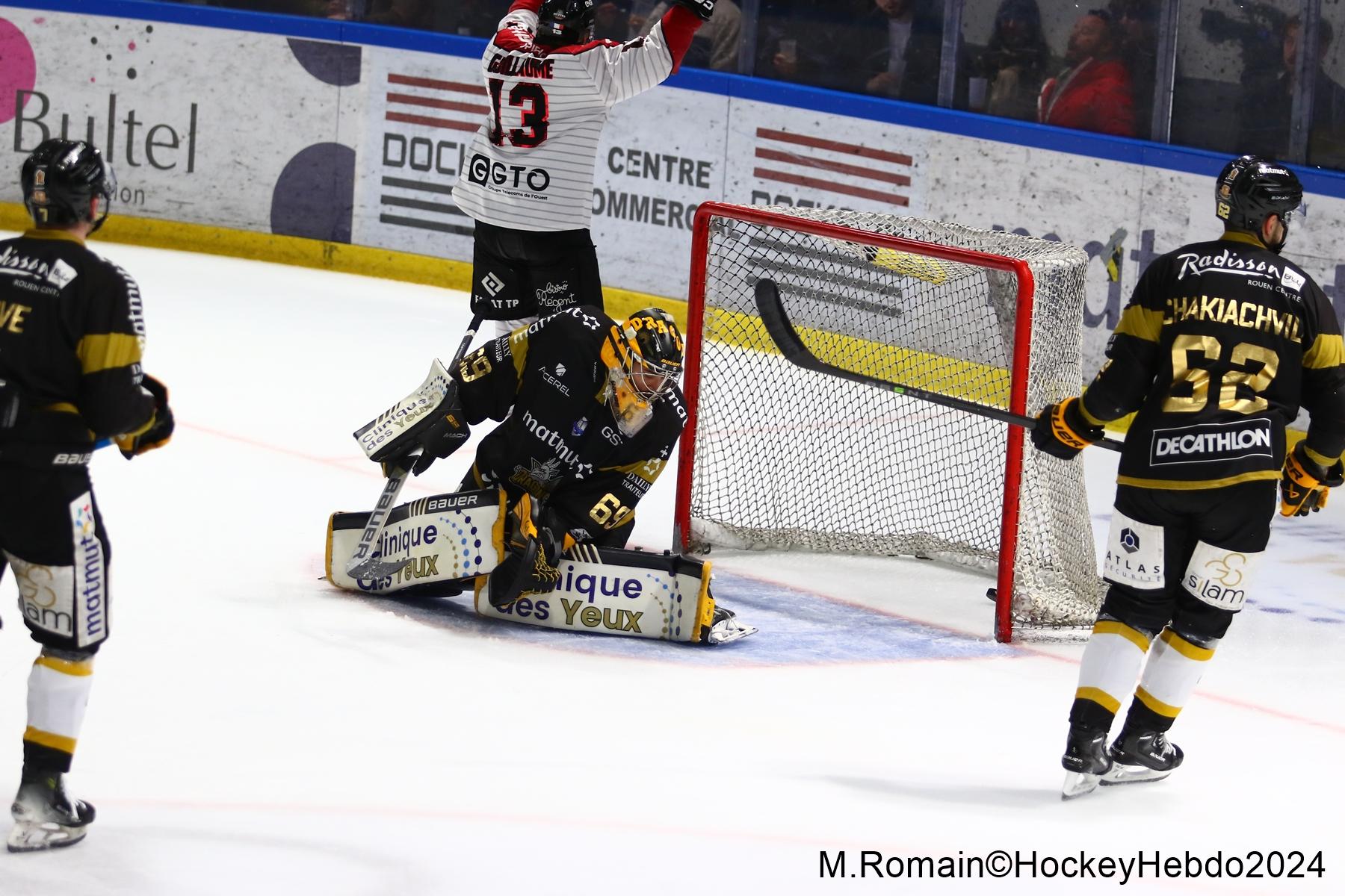 Photo hockey match Rouen - Bordeaux