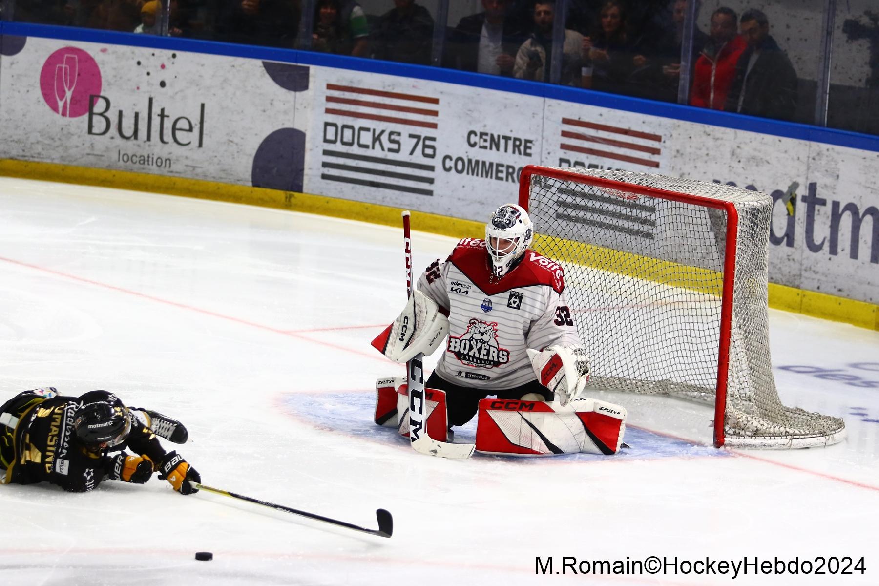 Photo hockey match Rouen - Bordeaux