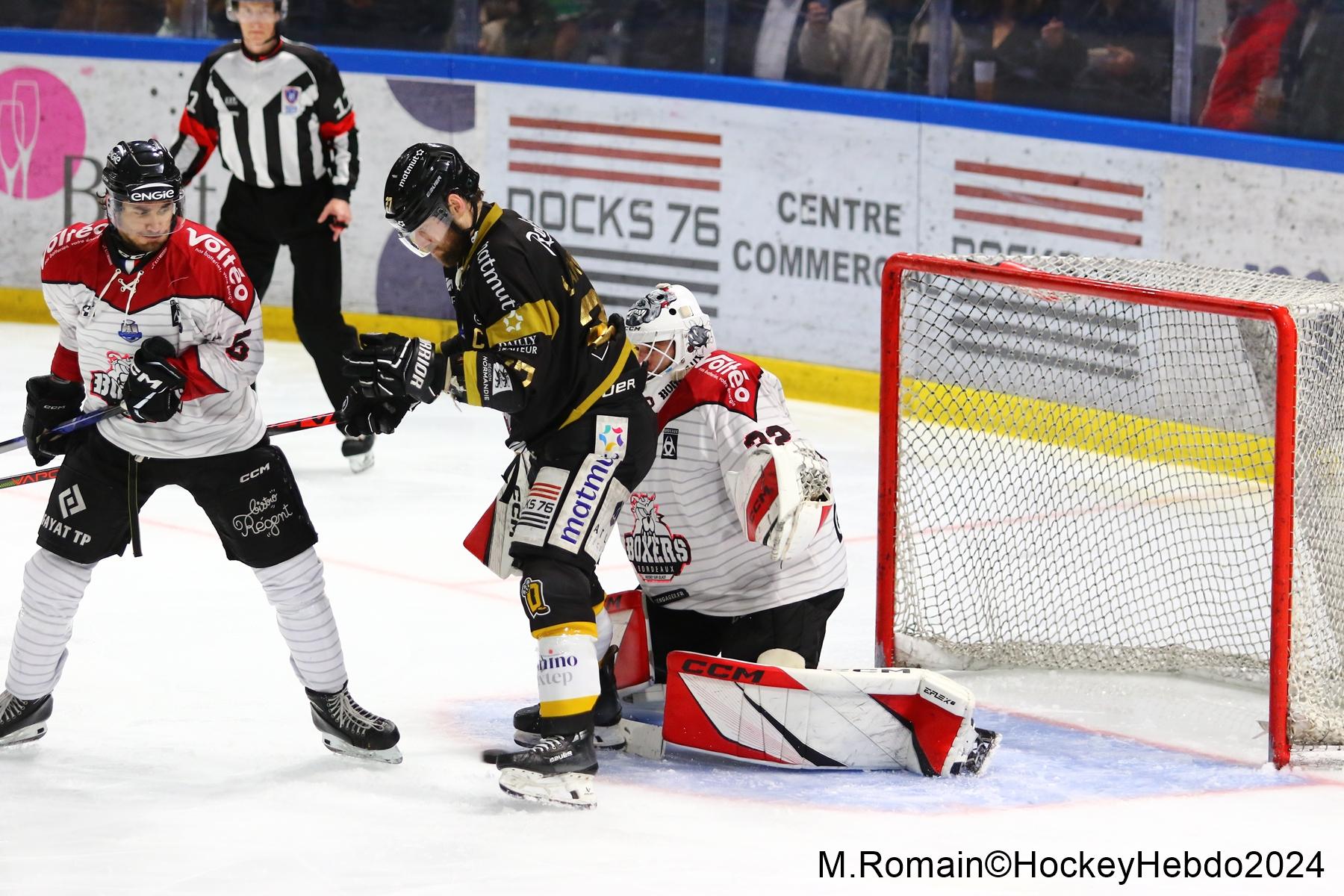 Photo hockey match Rouen - Bordeaux