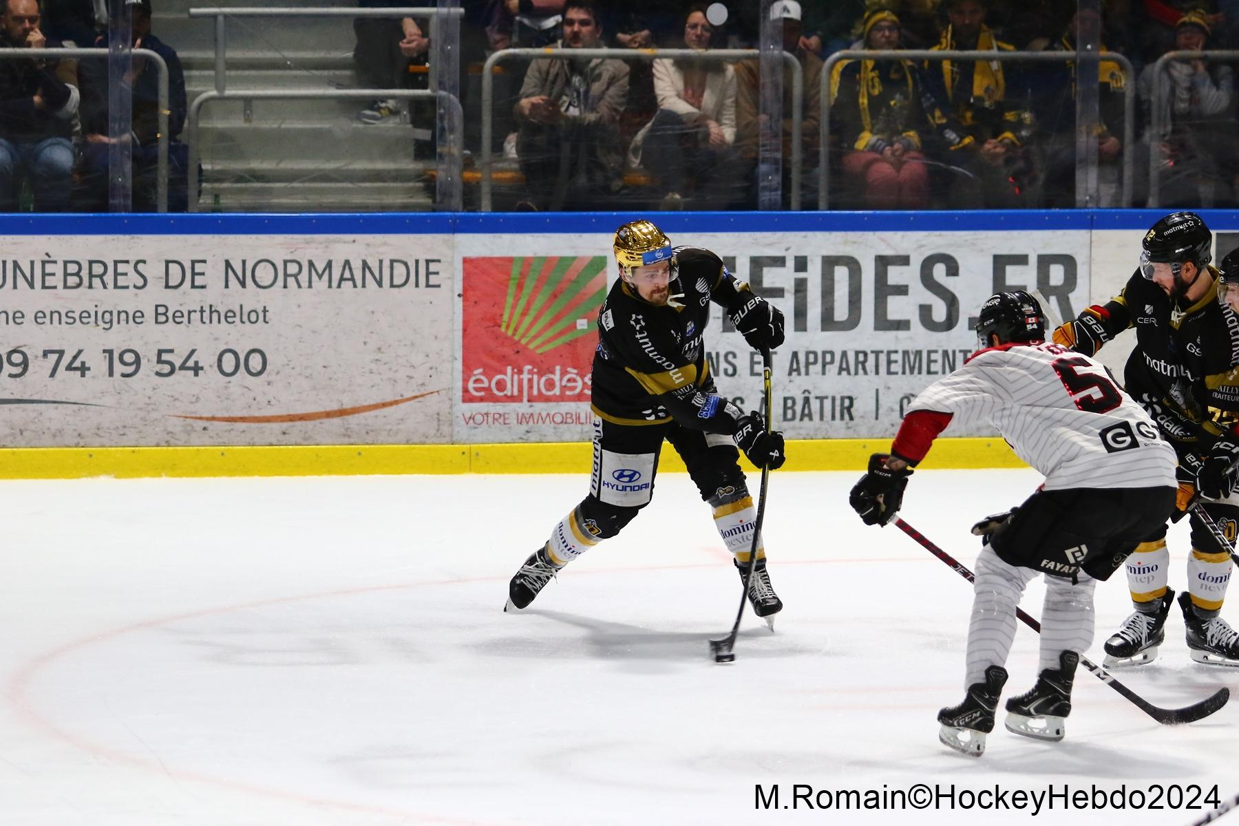 Photo hockey match Rouen - Bordeaux