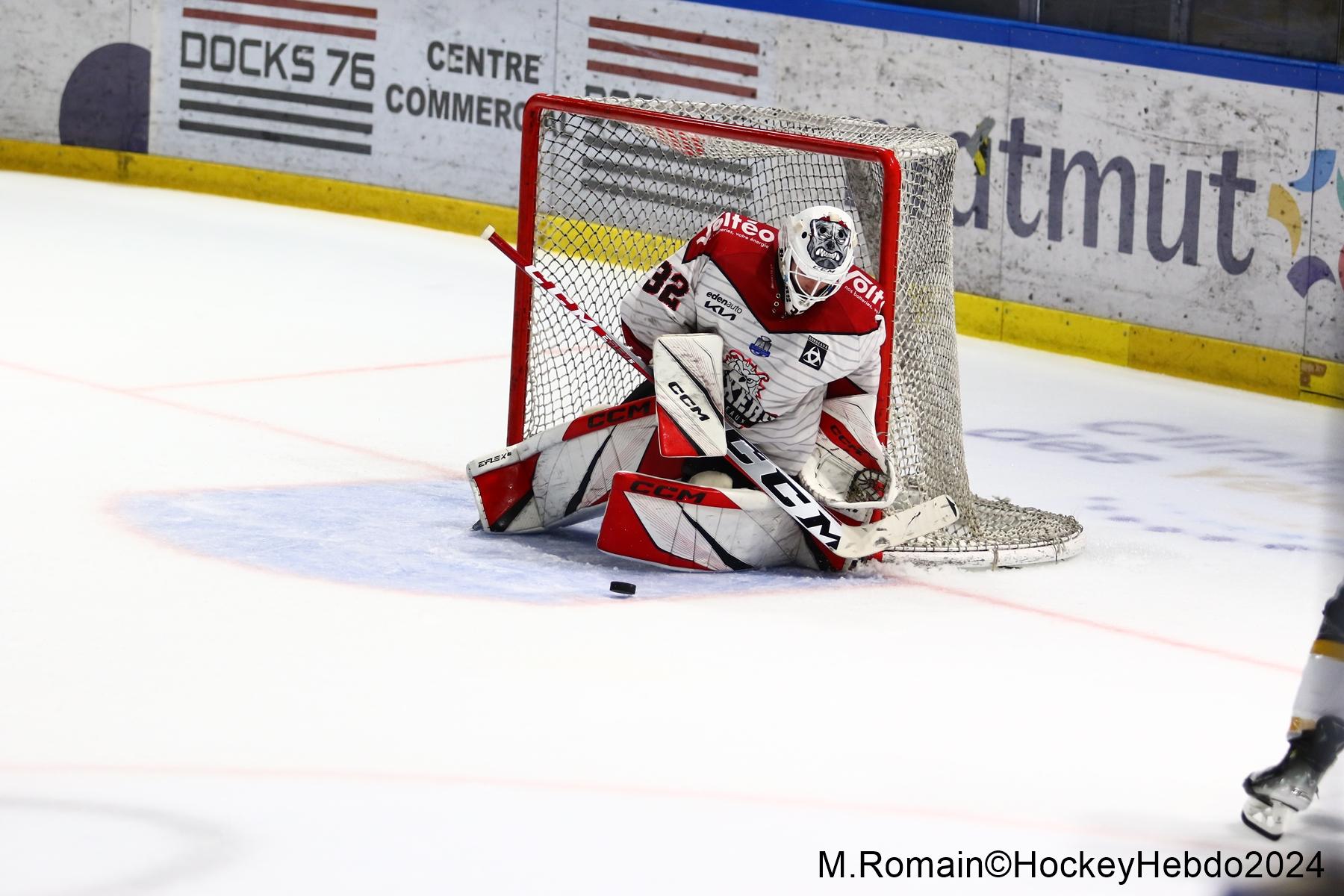 Photo hockey match Rouen - Bordeaux