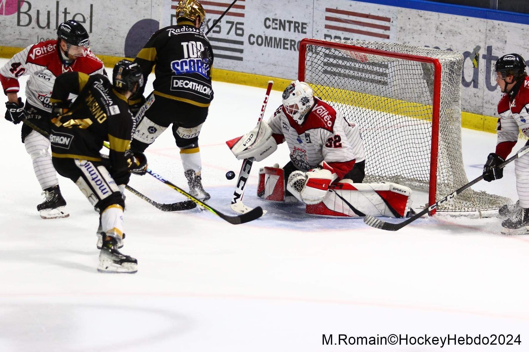 Photo hockey match Rouen - Bordeaux