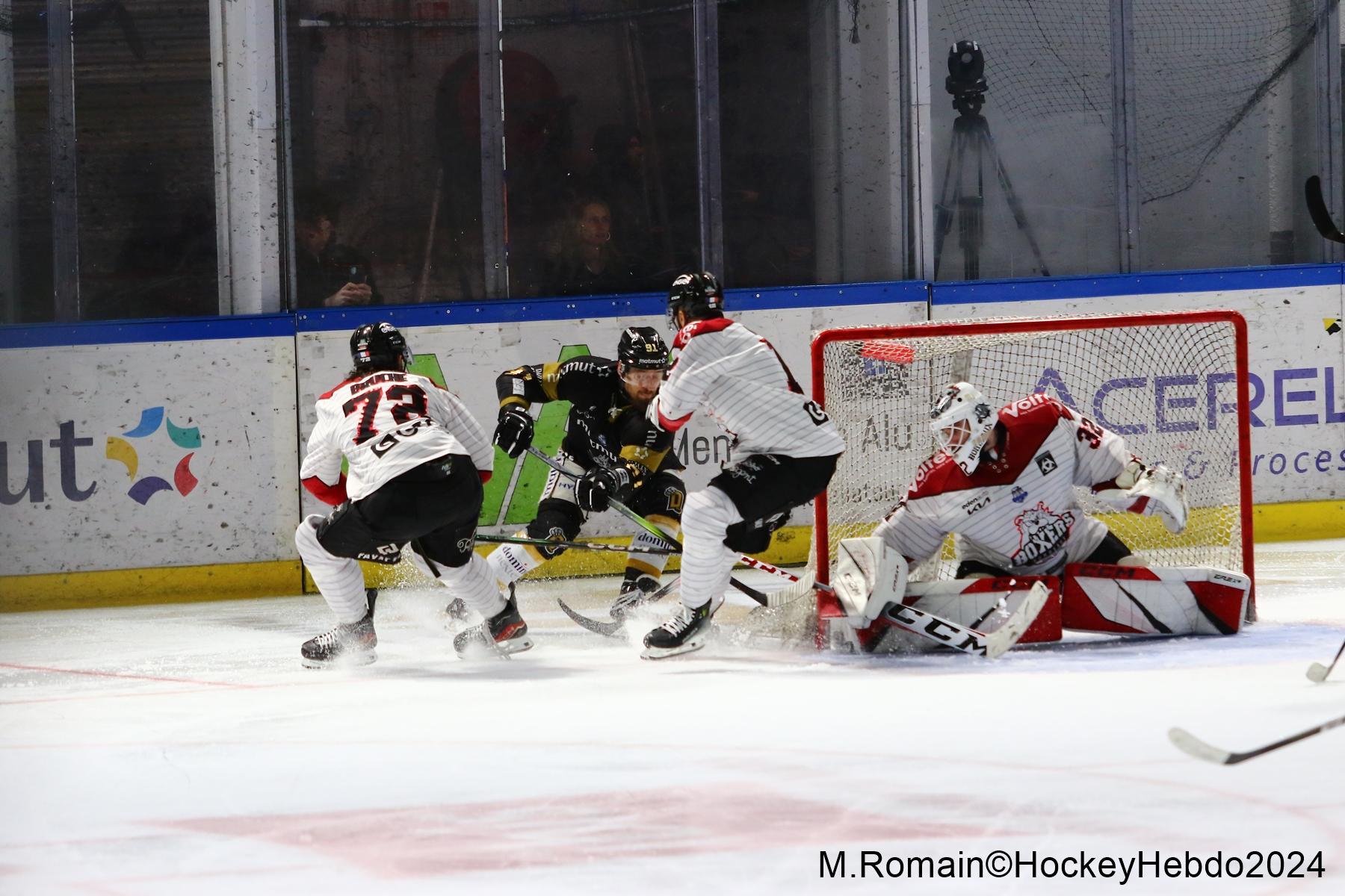 Photo hockey match Rouen - Bordeaux