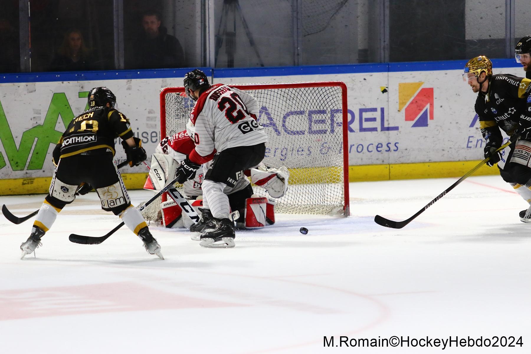 Photo hockey match Rouen - Bordeaux