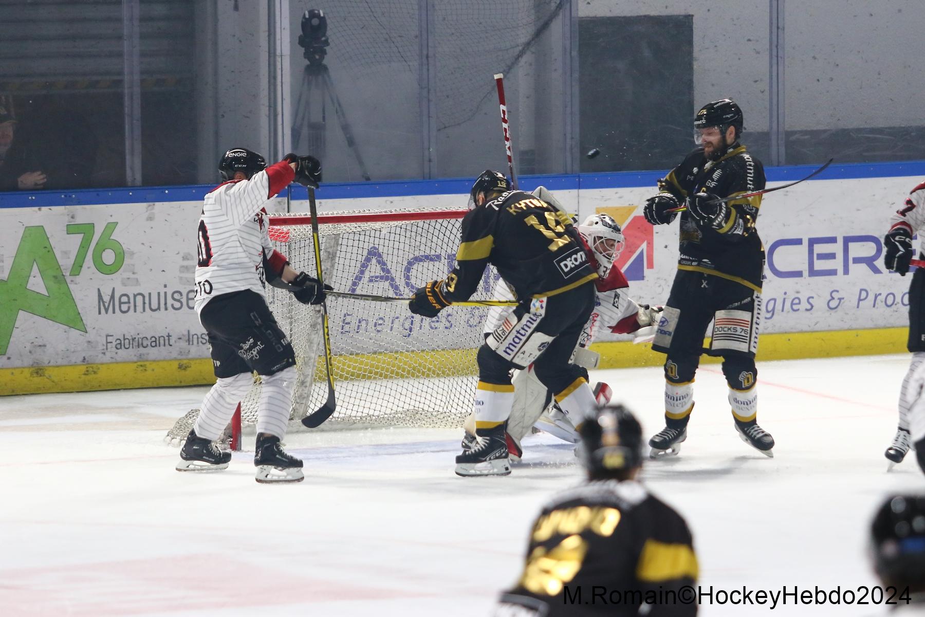 Photo hockey match Rouen - Bordeaux