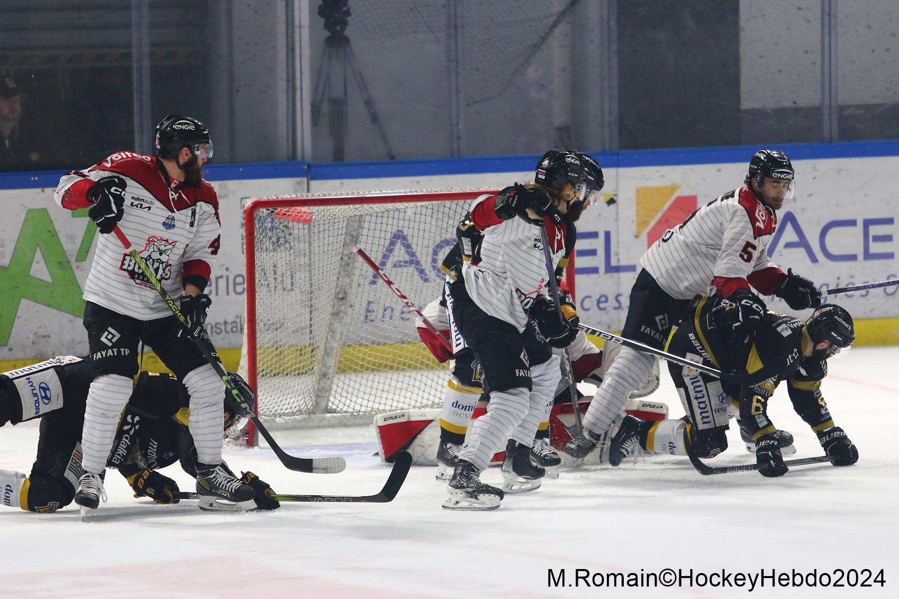 Photo hockey match Rouen - Bordeaux