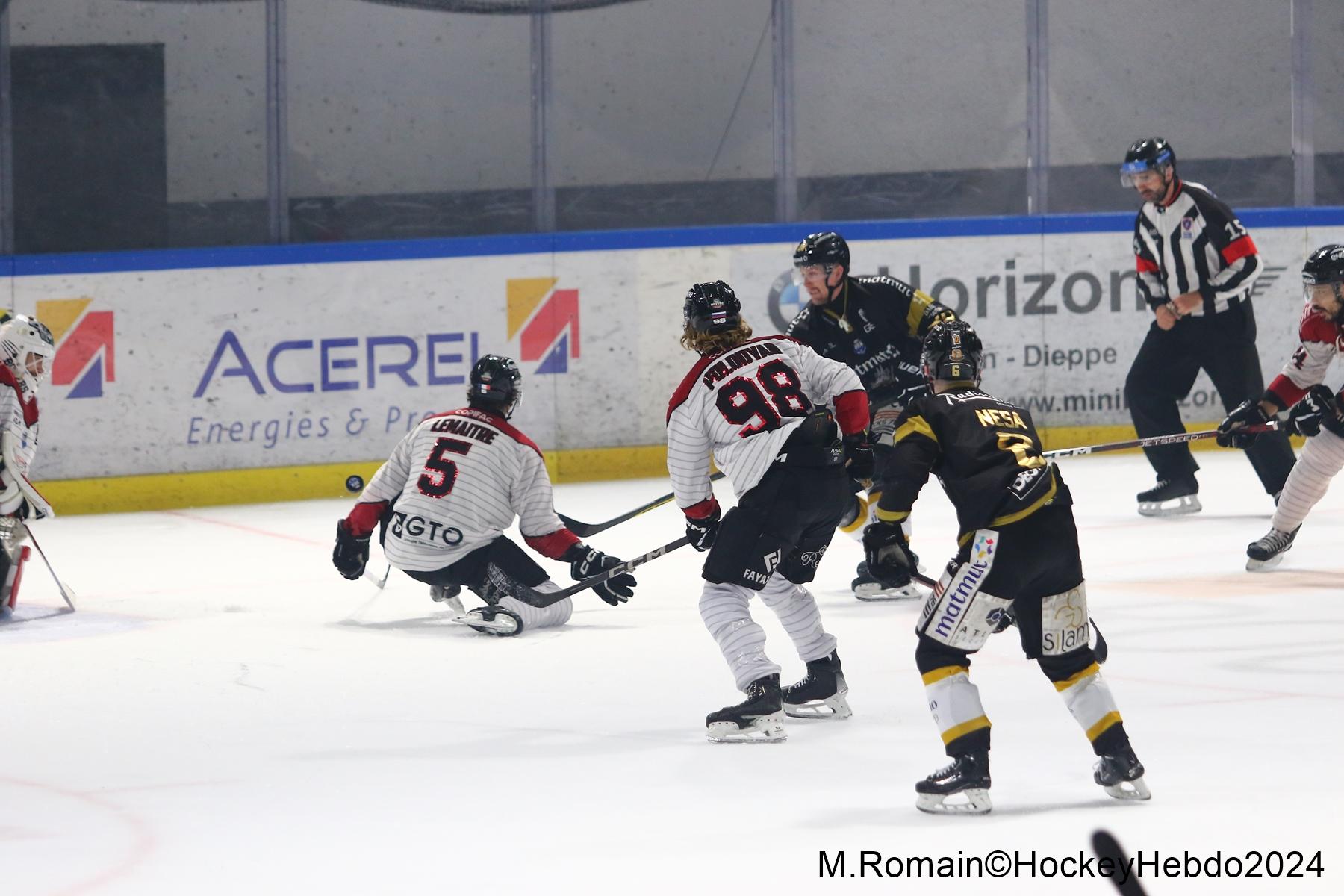 Photo hockey match Rouen - Bordeaux