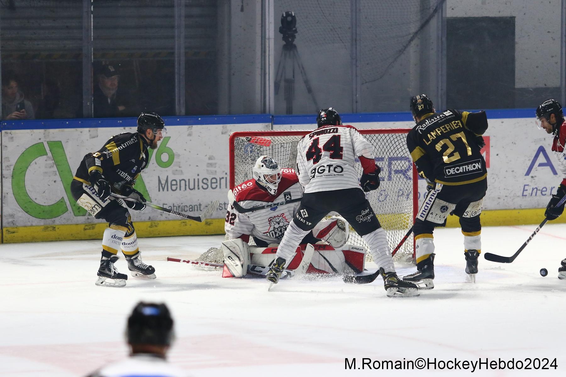 Photo hockey match Rouen - Bordeaux