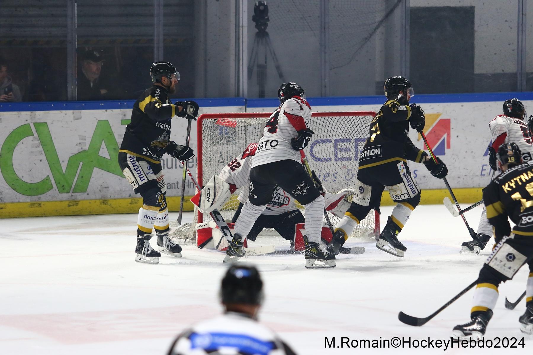 Photo hockey match Rouen - Bordeaux