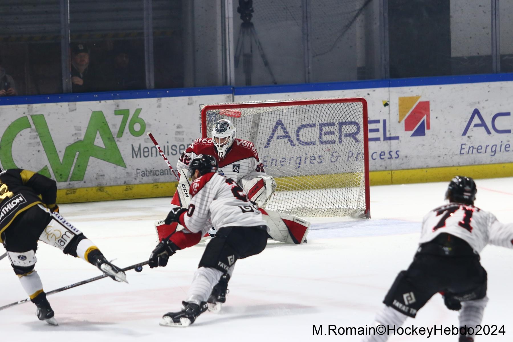 Photo hockey match Rouen - Bordeaux