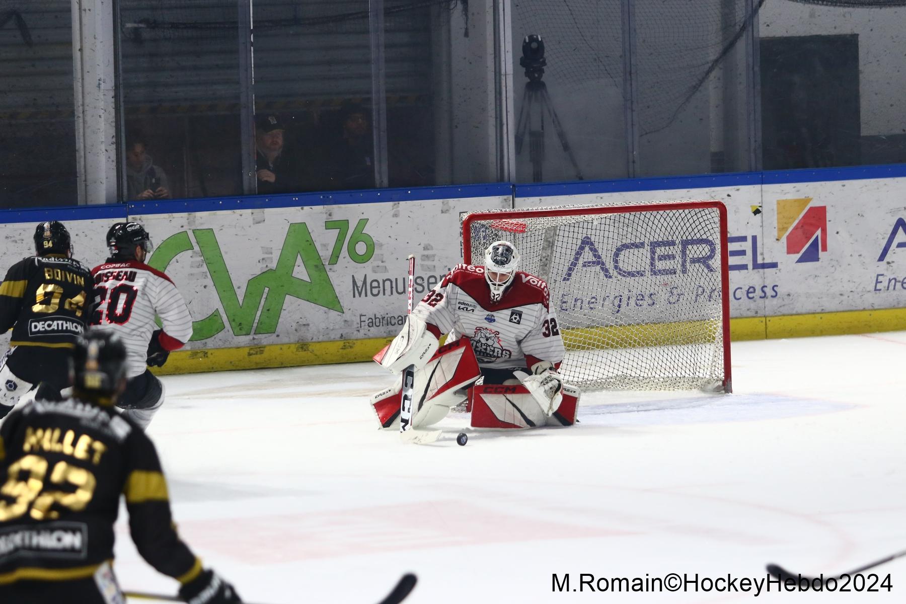 Photo hockey match Rouen - Bordeaux