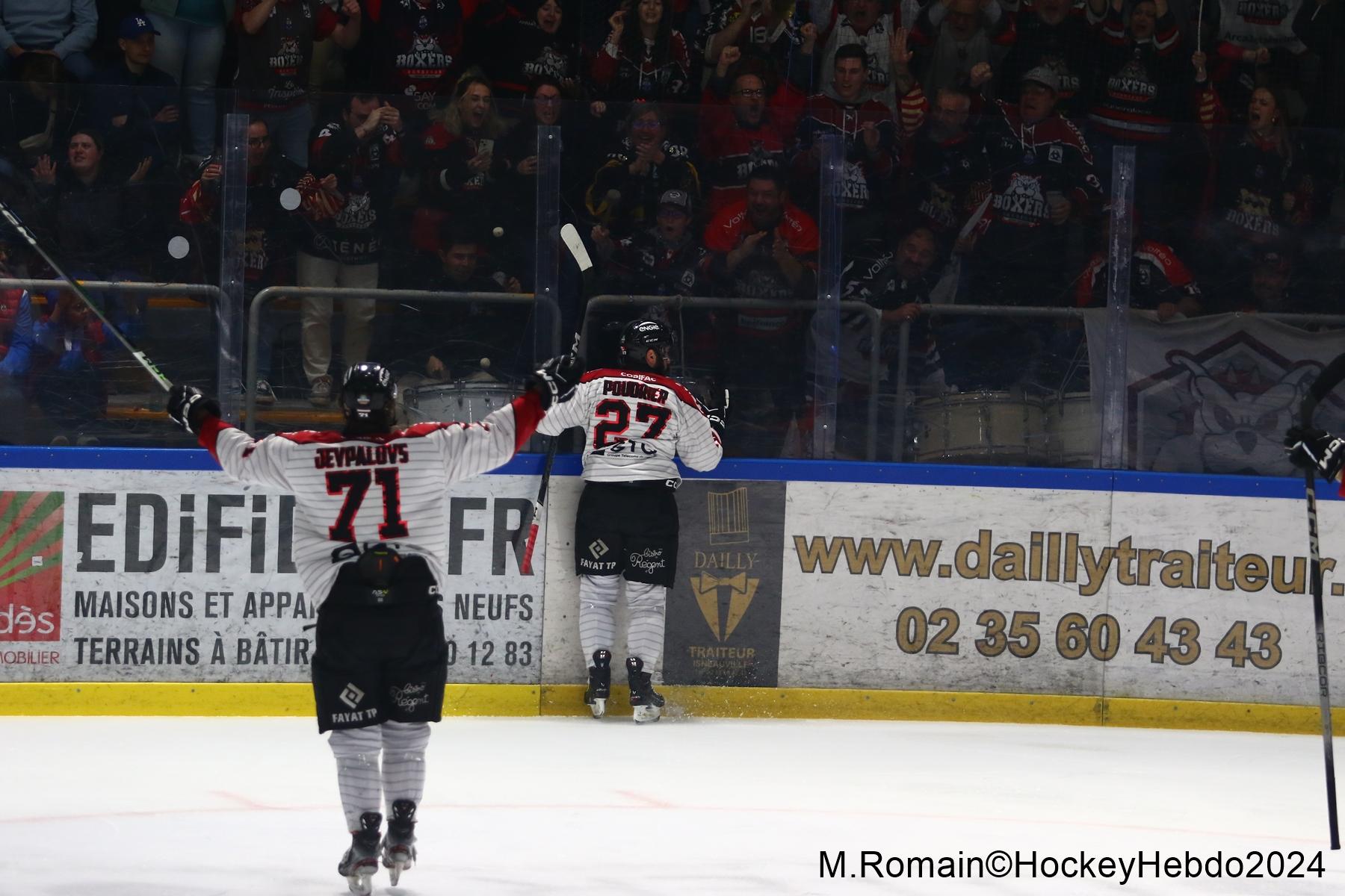 Photo hockey match Rouen - Bordeaux