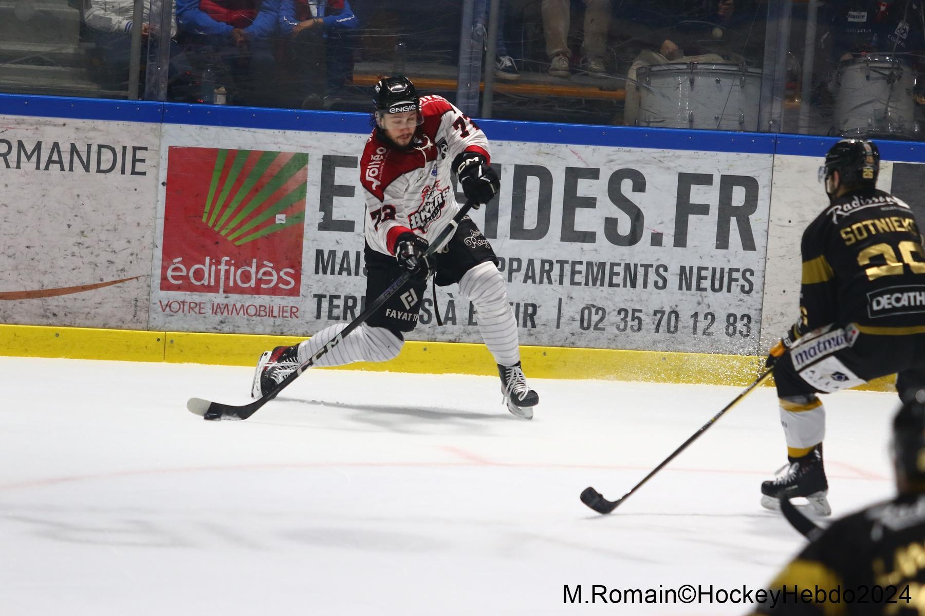 Photo hockey match Rouen - Bordeaux