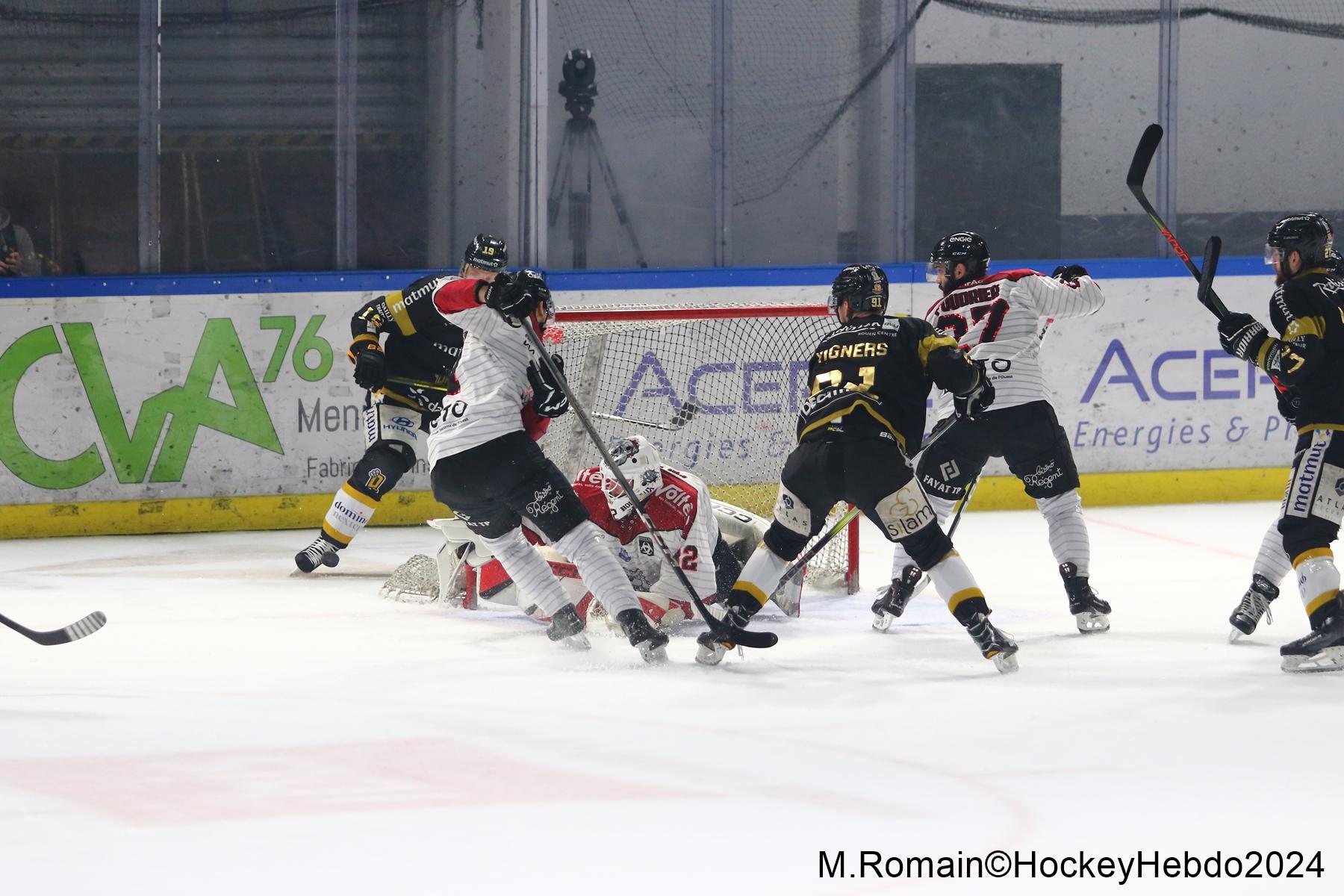 Photo hockey match Rouen - Bordeaux