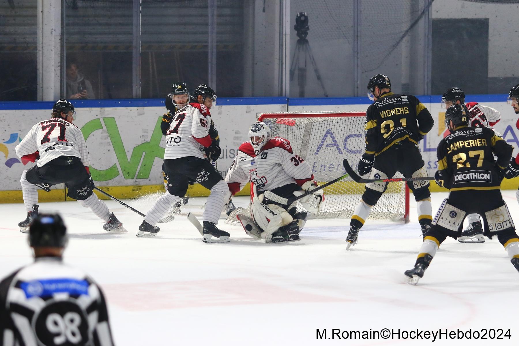 Photo hockey match Rouen - Bordeaux