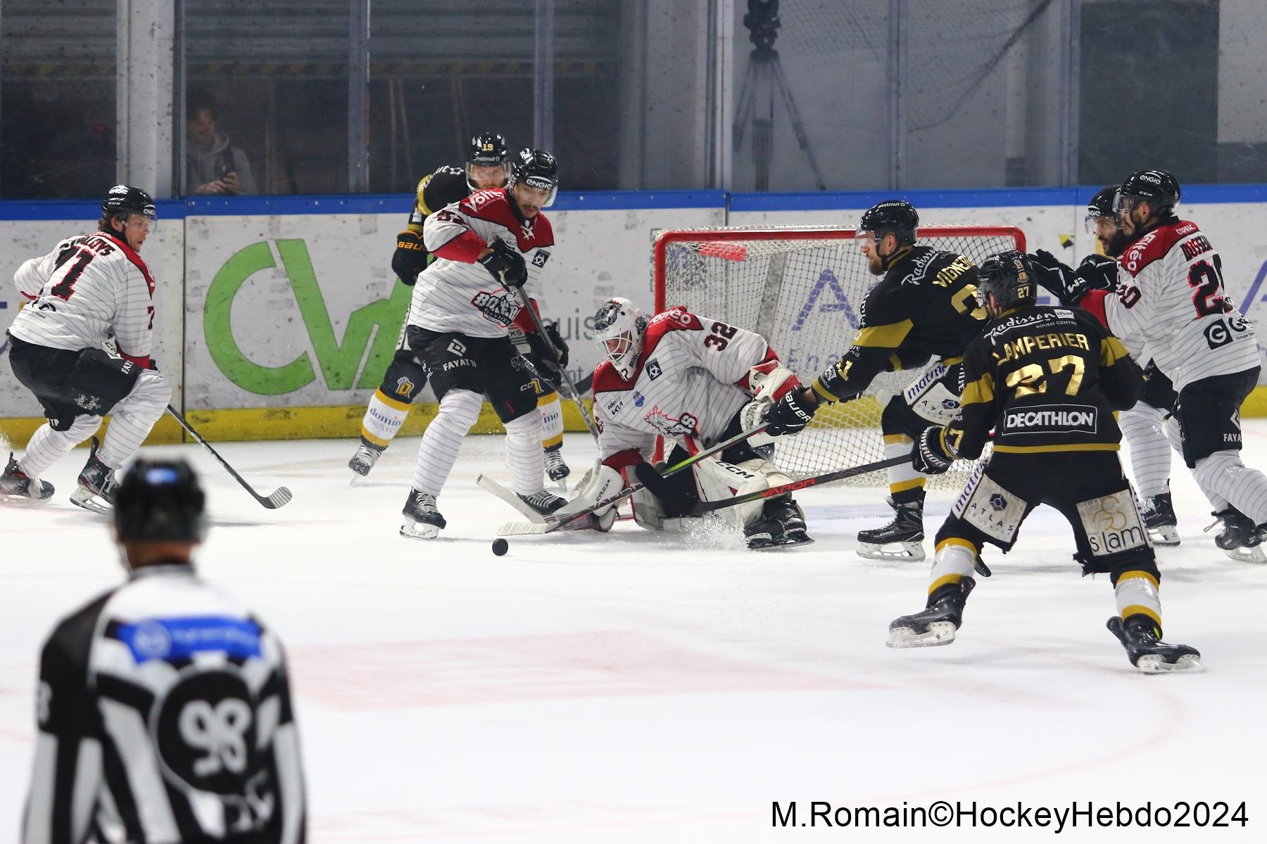 Photo hockey match Rouen - Bordeaux