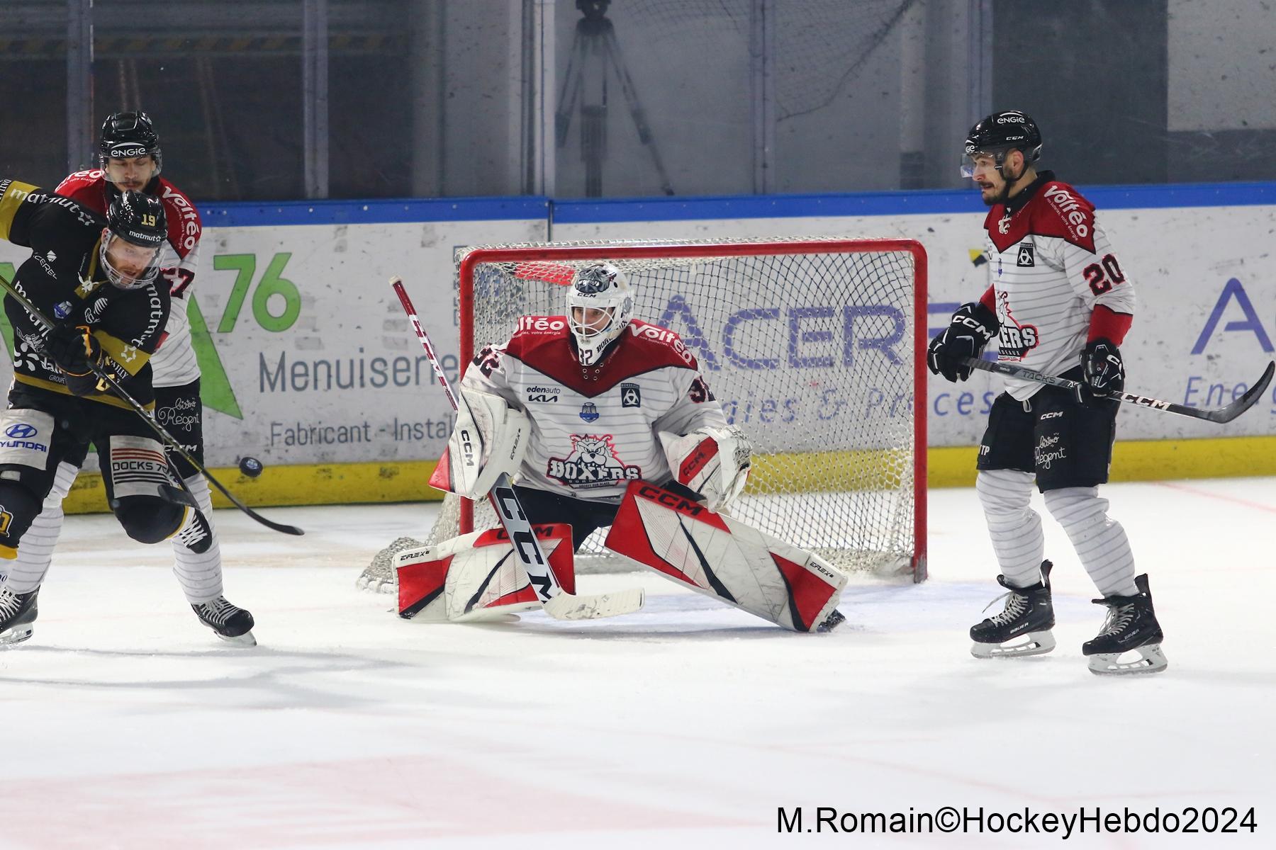 Photo hockey match Rouen - Bordeaux