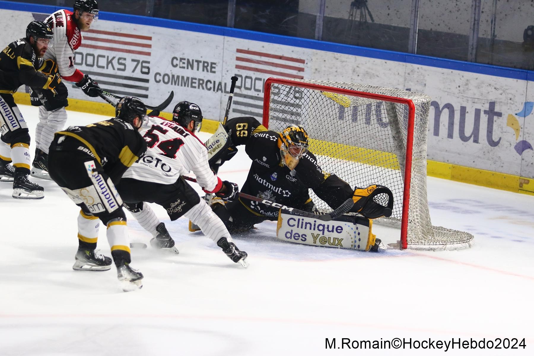 Photo hockey match Rouen - Bordeaux