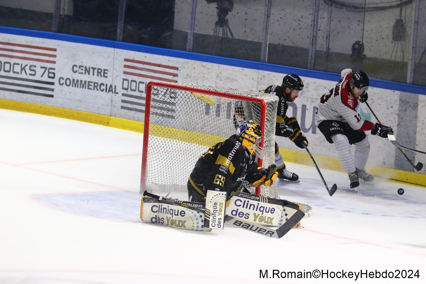 Photo hockey match Rouen - Bordeaux