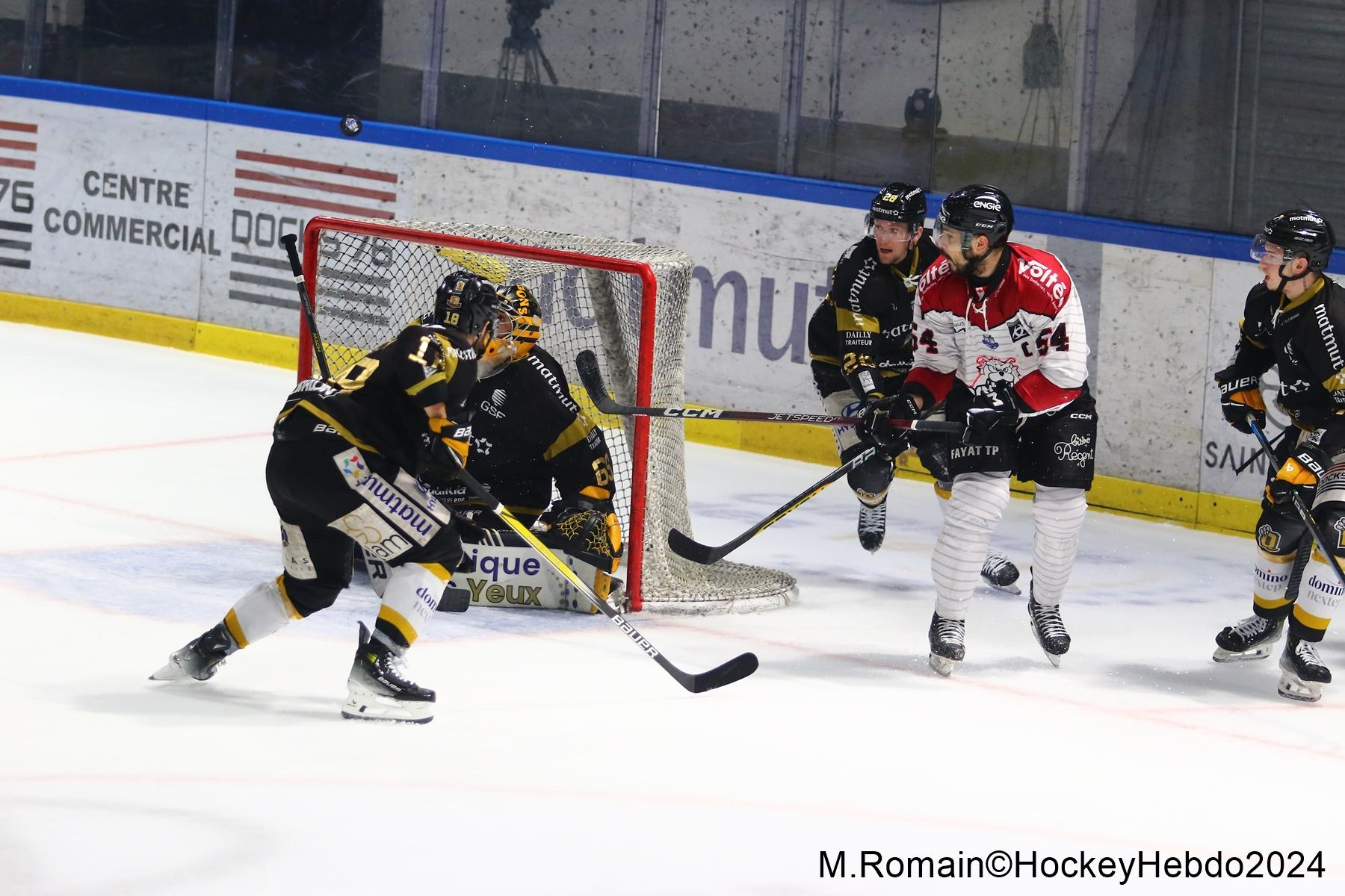 Photo hockey match Rouen - Bordeaux