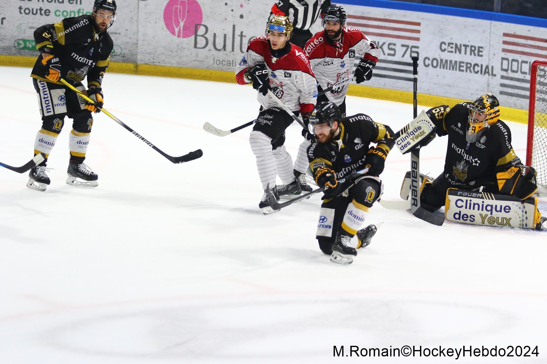 Photo hockey match Rouen - Bordeaux