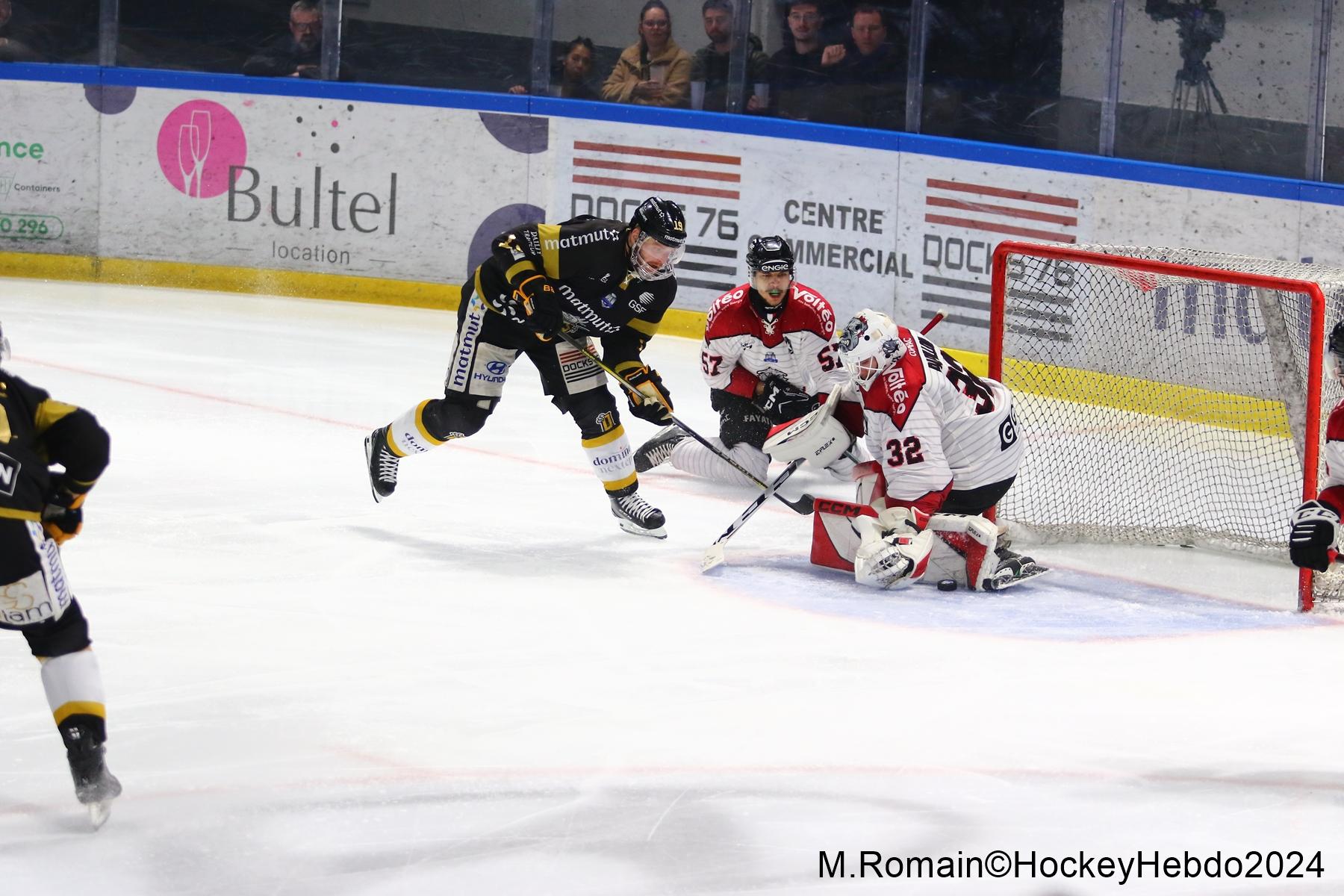 Photo hockey match Rouen - Bordeaux