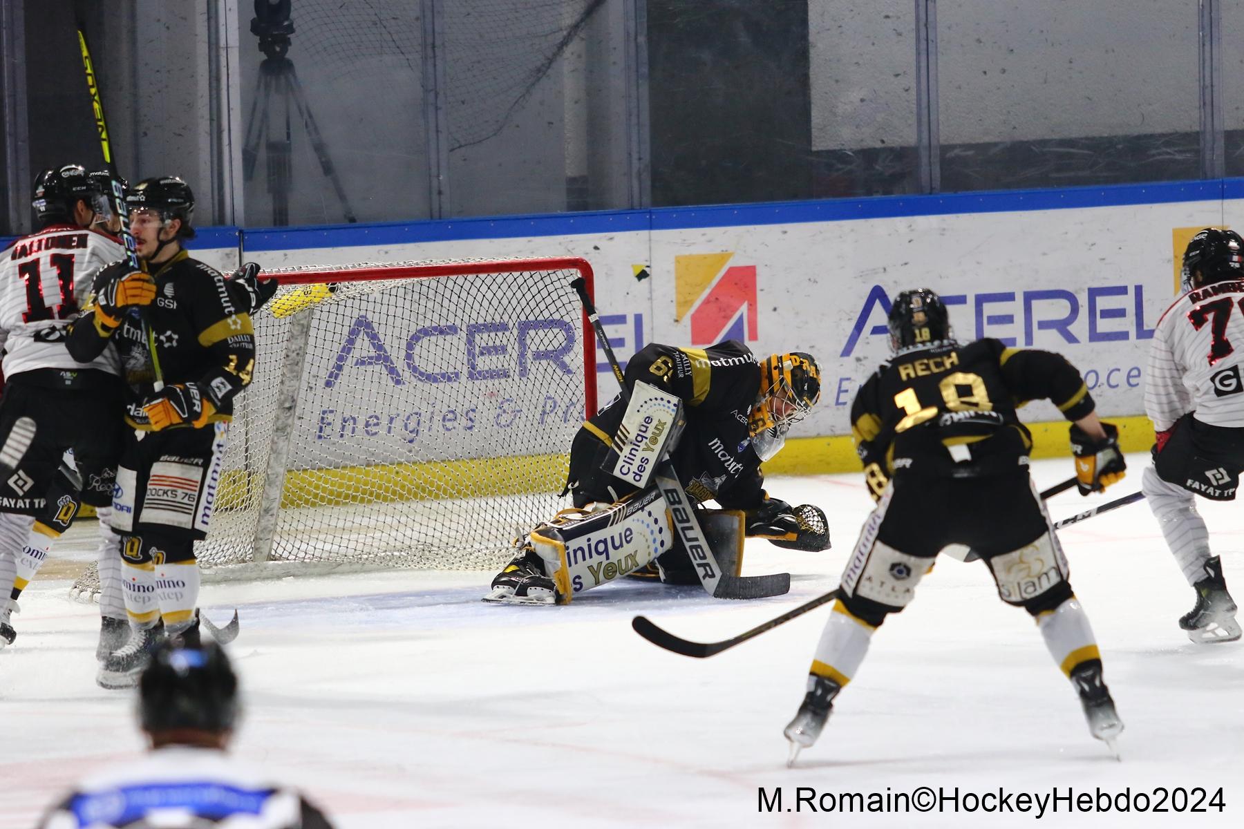 Photo hockey match Rouen - Bordeaux