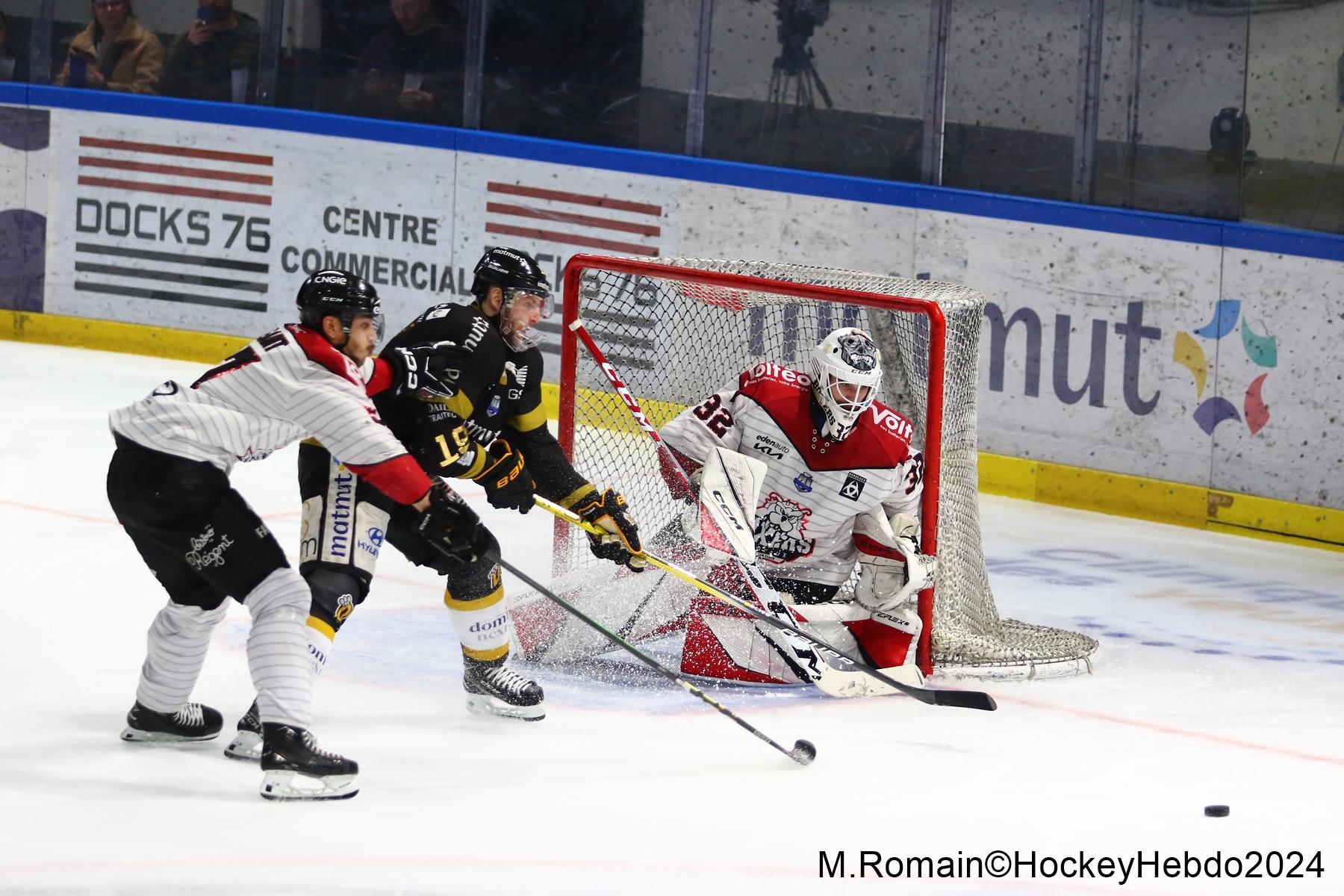 Photo hockey match Rouen - Bordeaux