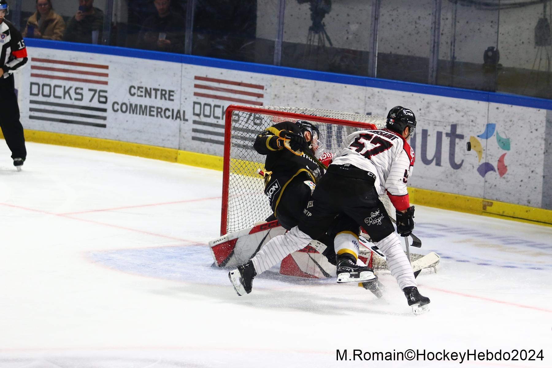 Photo hockey match Rouen - Bordeaux