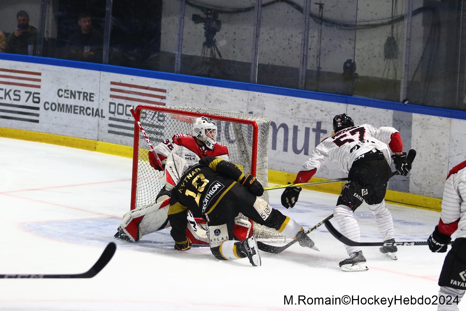 Photo hockey match Rouen - Bordeaux