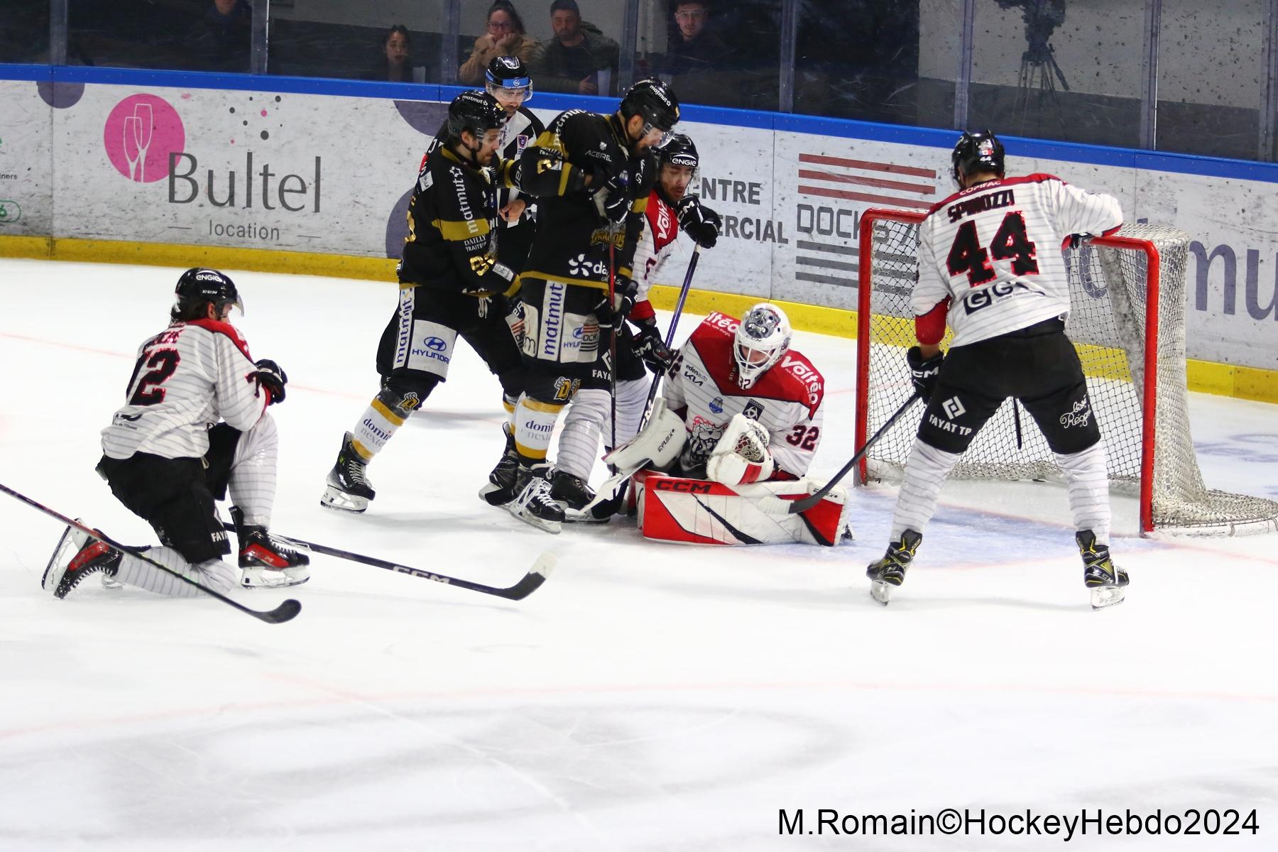 Photo hockey match Rouen - Bordeaux