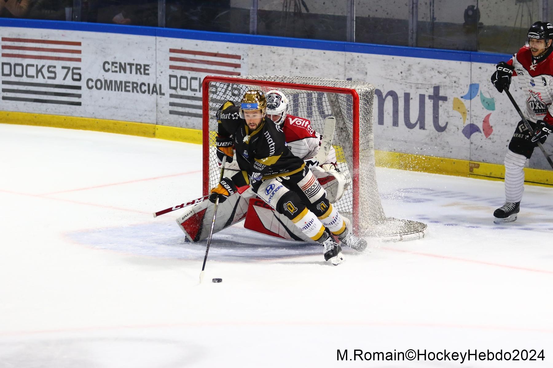 Photo hockey match Rouen - Bordeaux