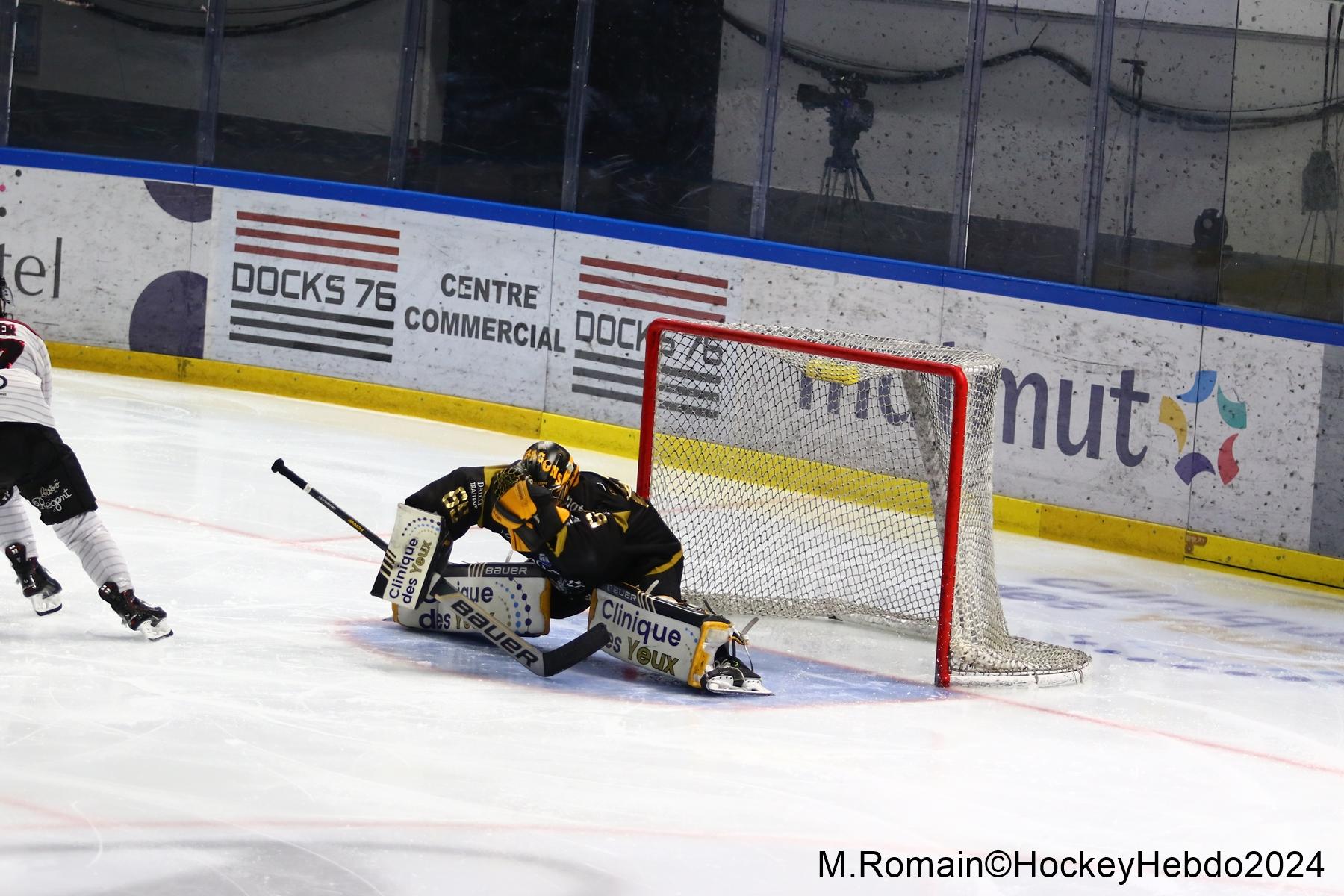 Photo hockey match Rouen - Bordeaux