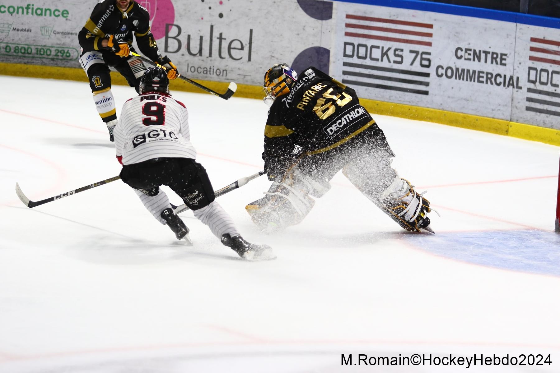 Photo hockey match Rouen - Bordeaux