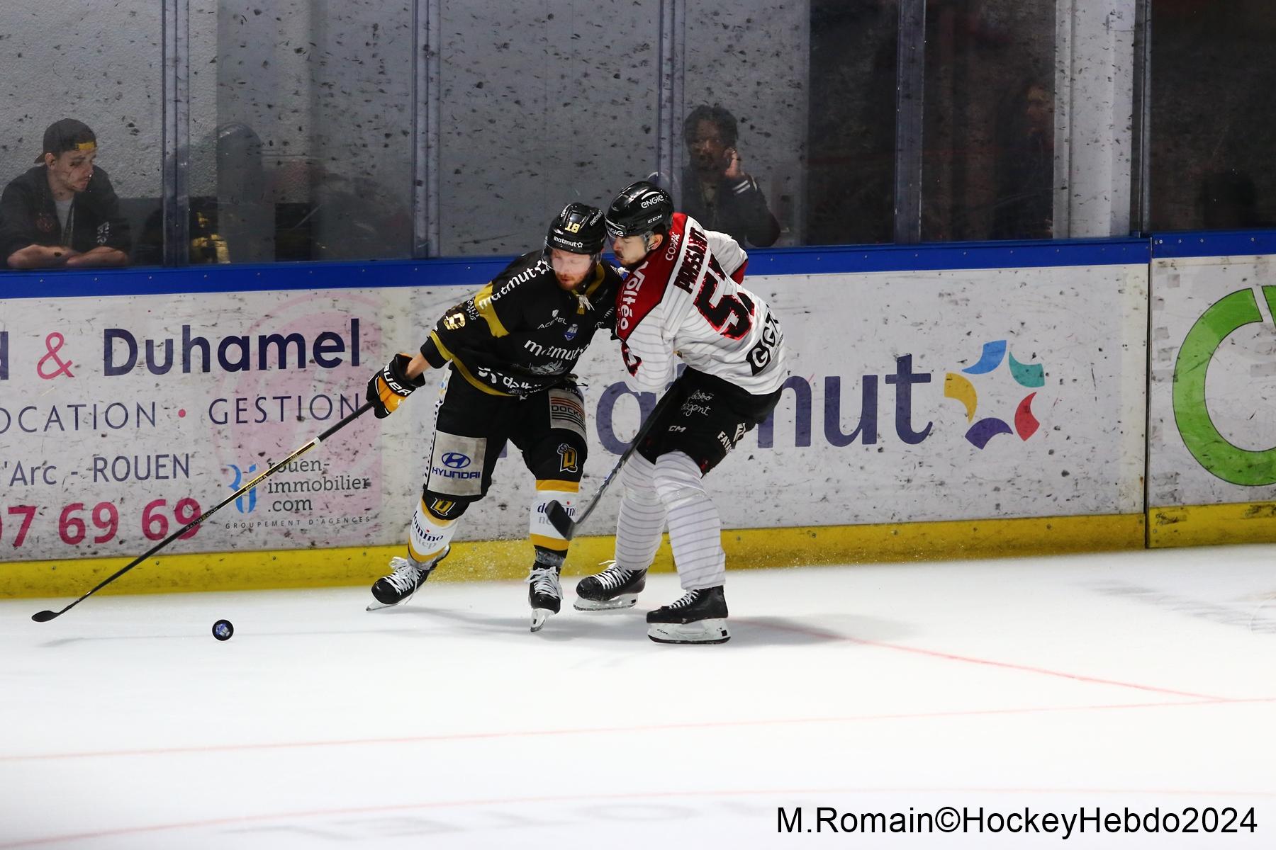 Photo hockey match Rouen - Bordeaux