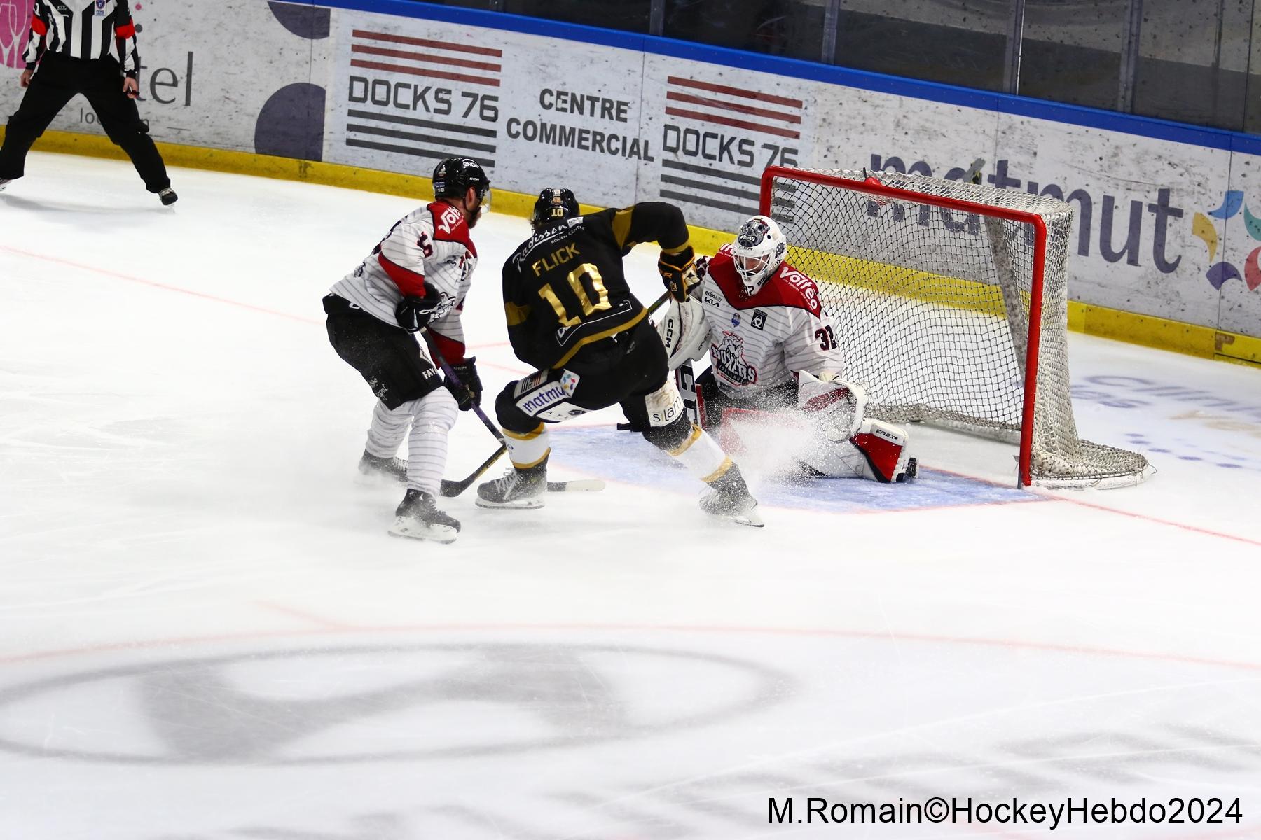 Photo hockey match Rouen - Bordeaux