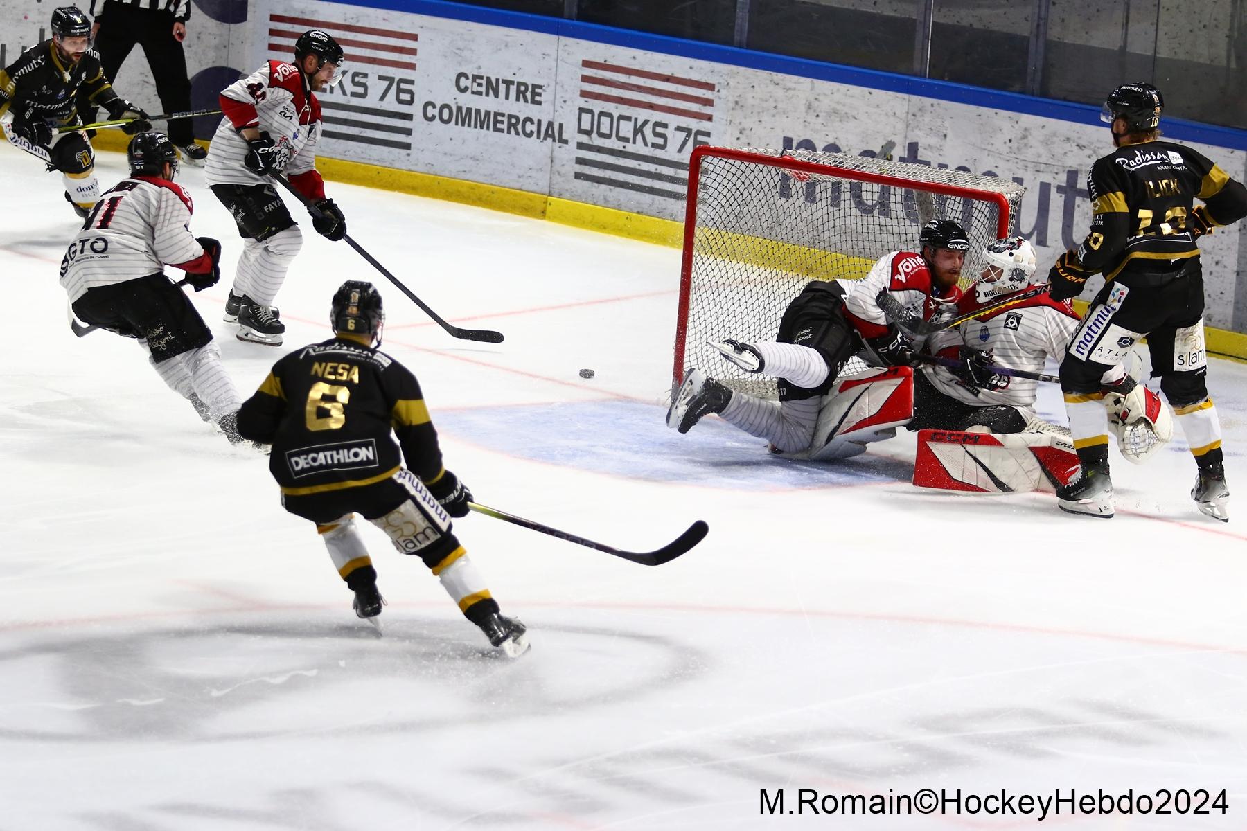 Photo hockey match Rouen - Bordeaux