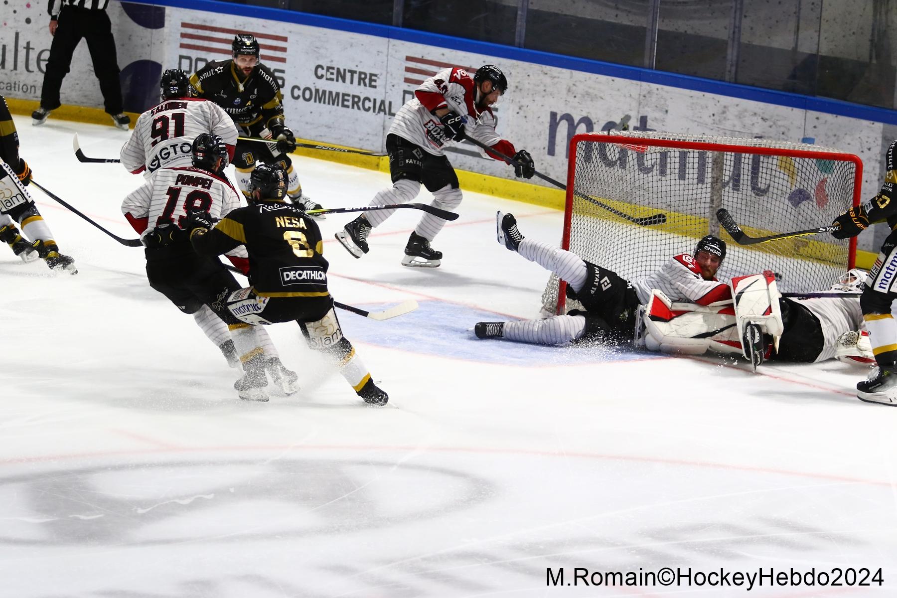 Photo hockey match Rouen - Bordeaux