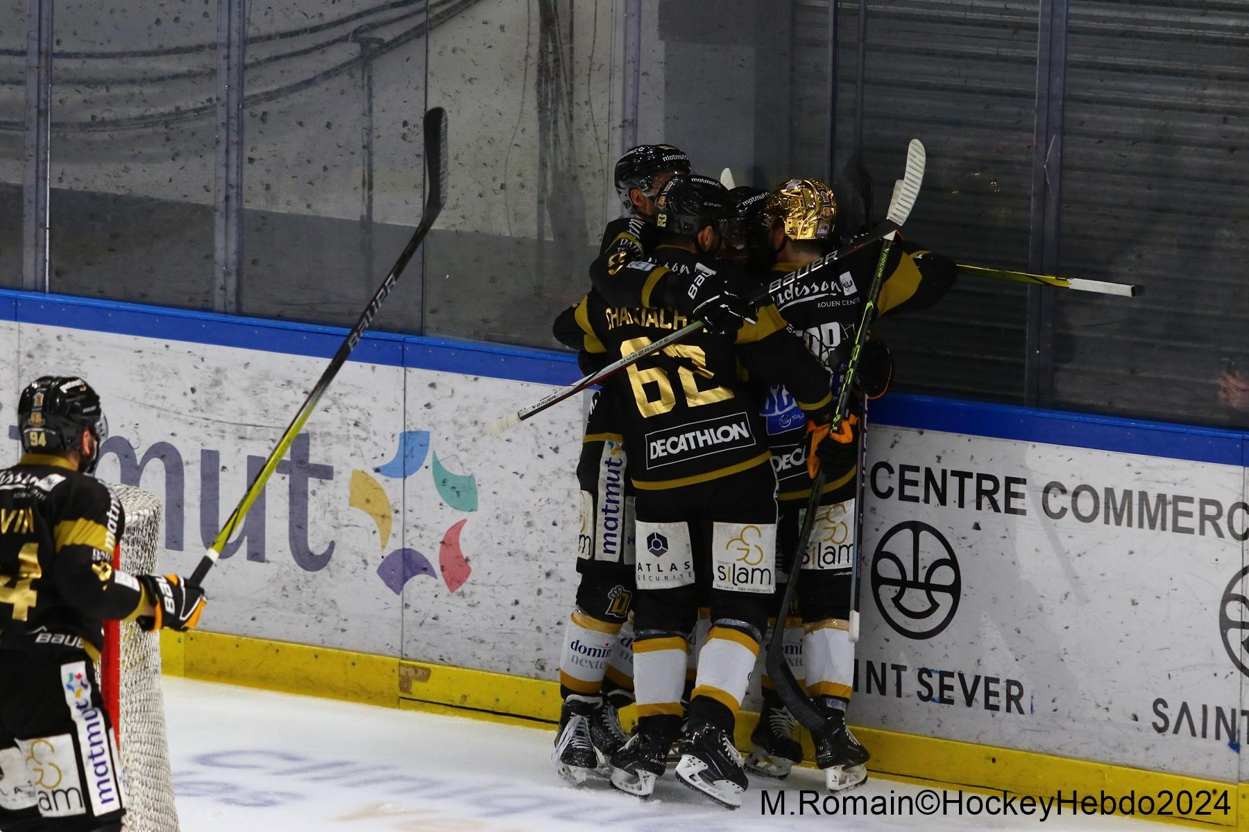 Photo hockey match Rouen - Bordeaux