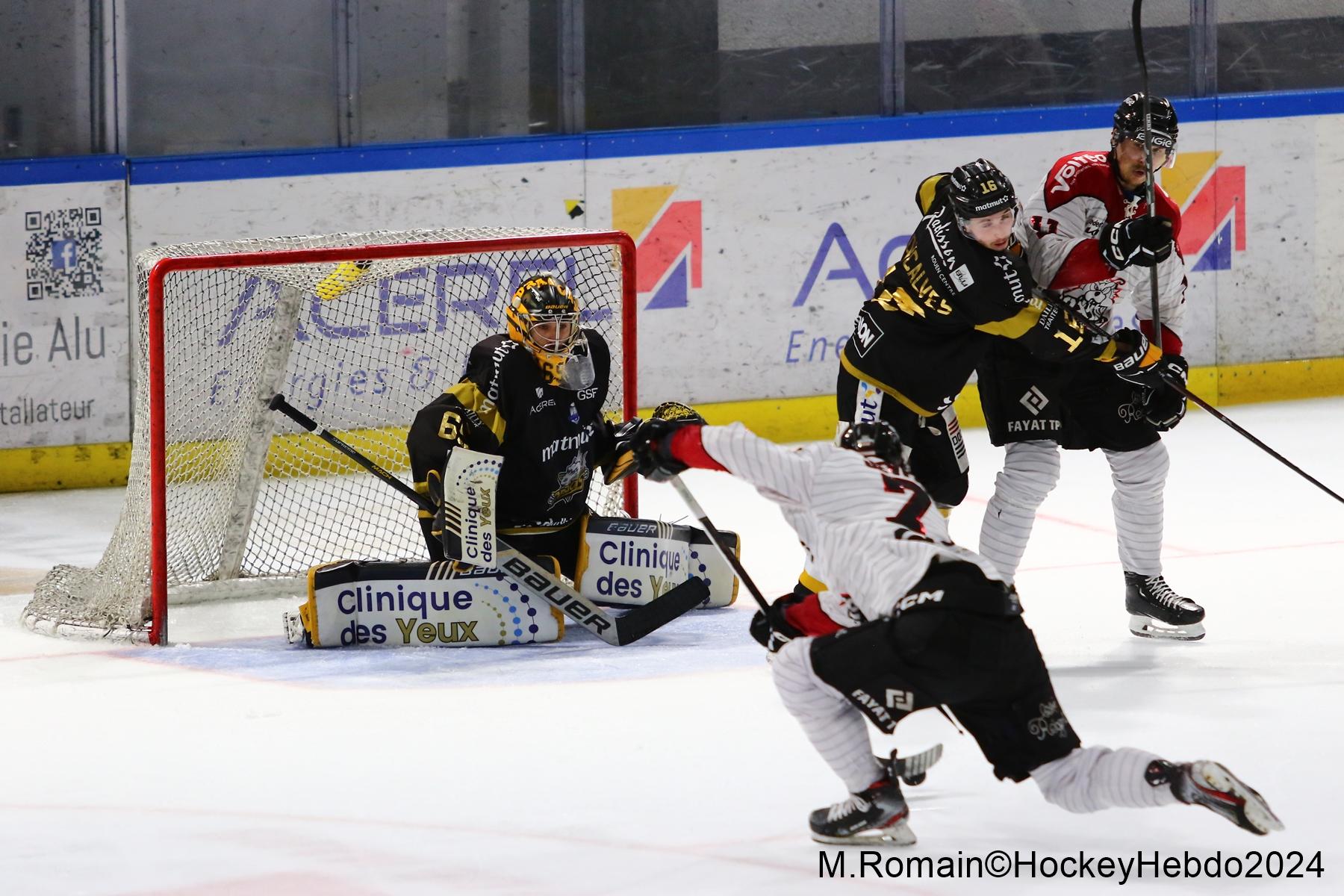 Photo hockey match Rouen - Bordeaux