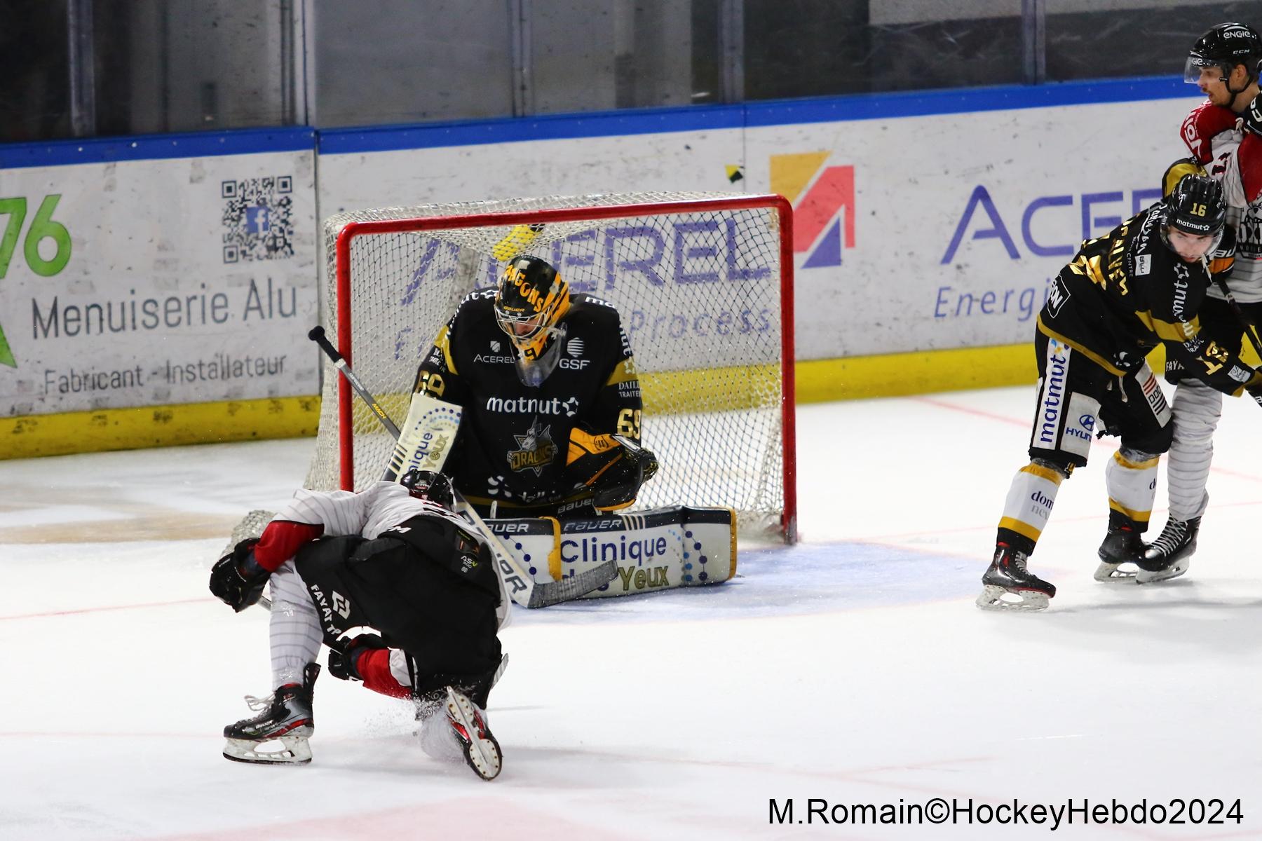 Photo hockey match Rouen - Bordeaux