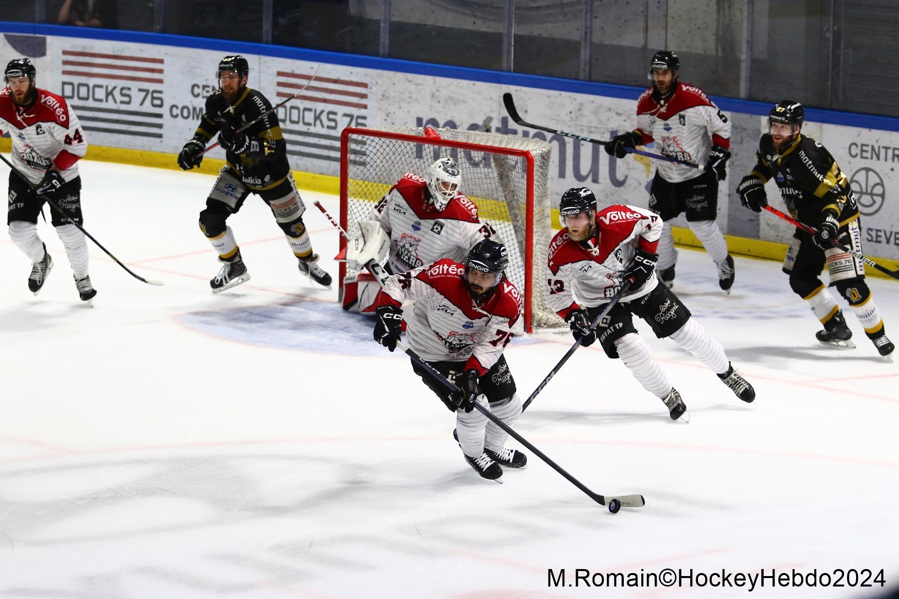 Photo hockey match Rouen - Bordeaux