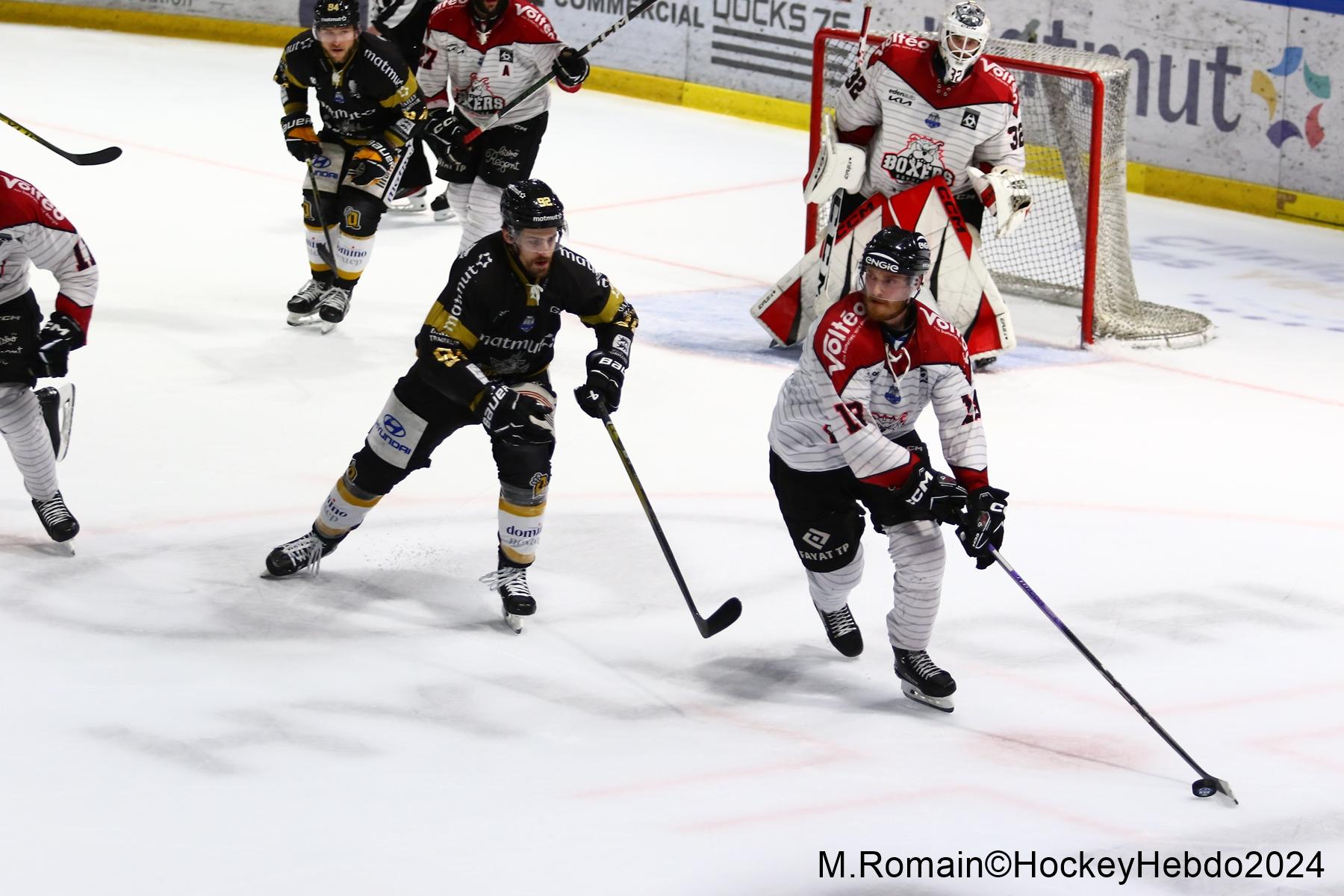 Photo hockey match Rouen - Bordeaux