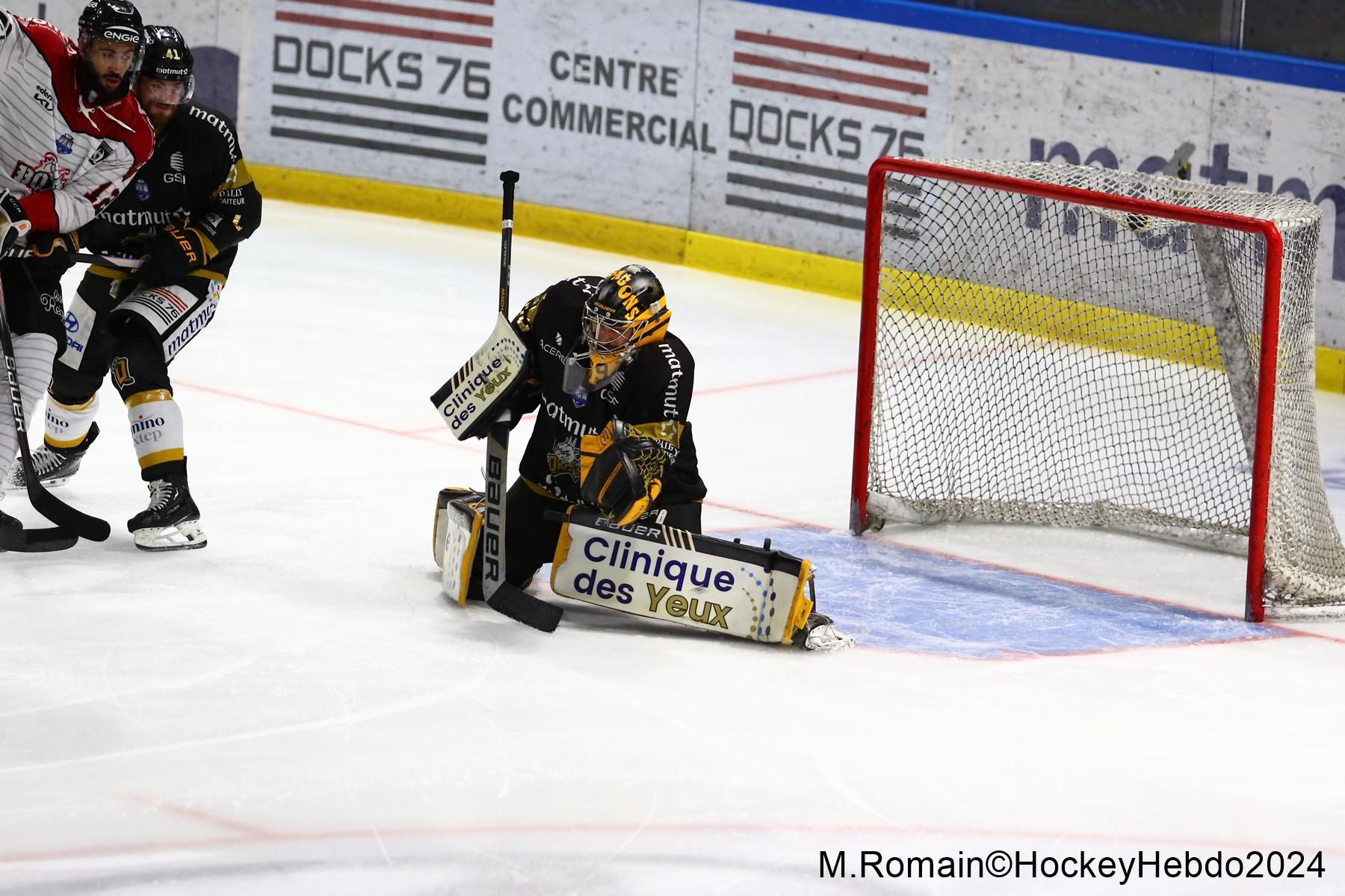 Photo hockey match Rouen - Bordeaux