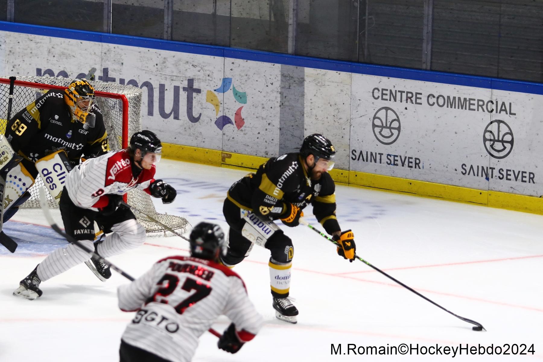 Photo hockey match Rouen - Bordeaux