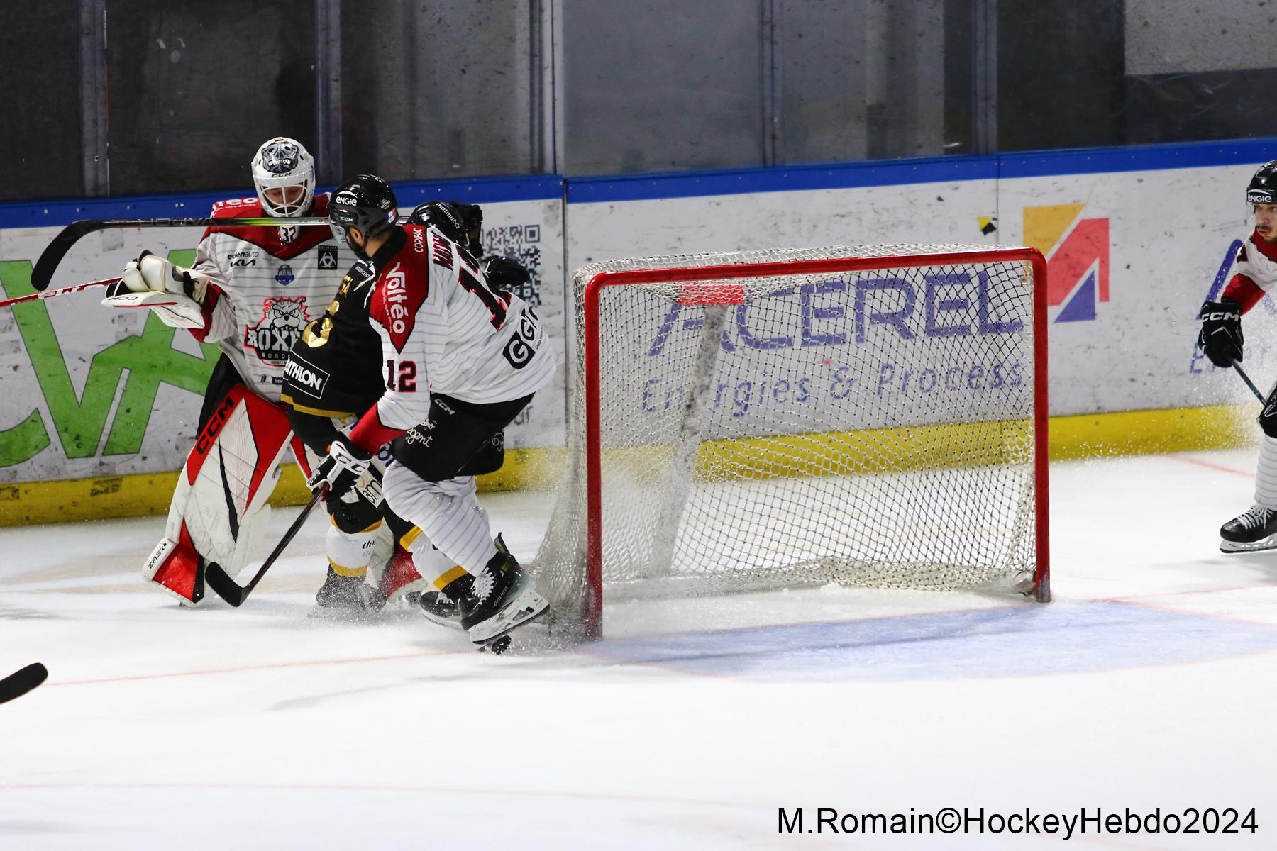 Photo hockey match Rouen - Bordeaux